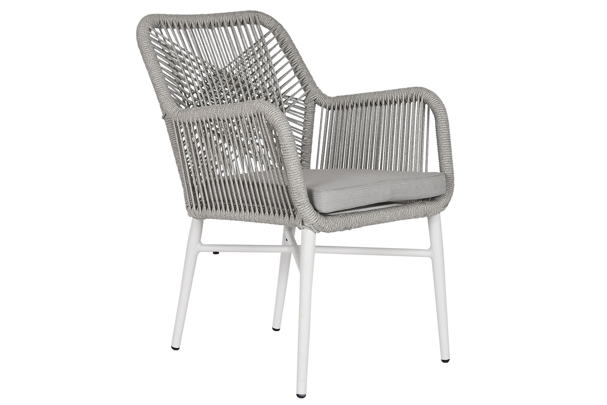 SILLA ALUMINIO RATAN SINTETICO 57X63X84 CON COJIN