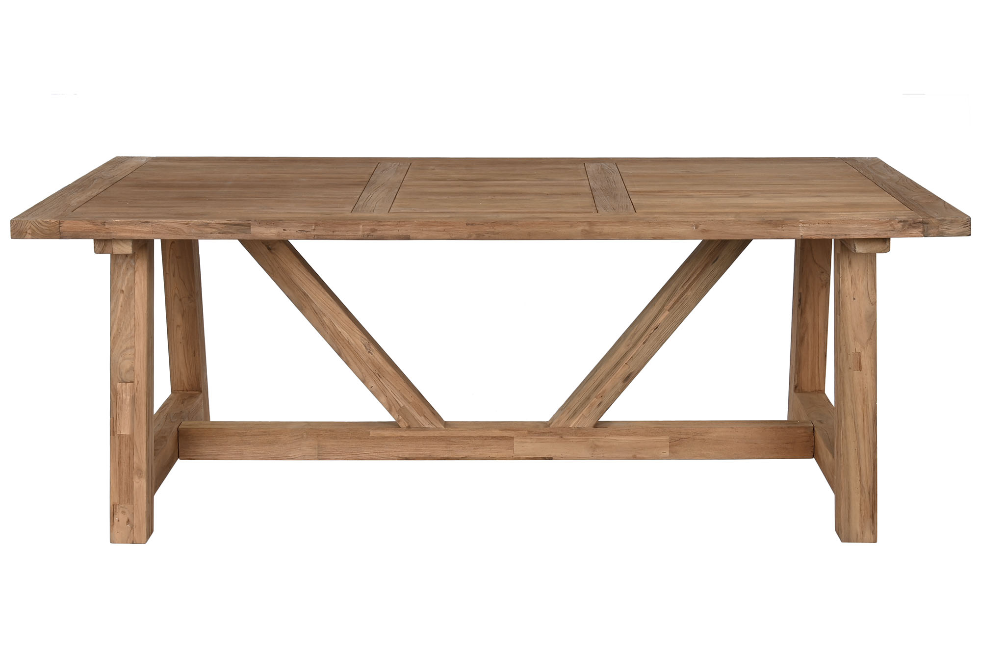 MESA COMEDOR TECA 200X100X75 NATURAL