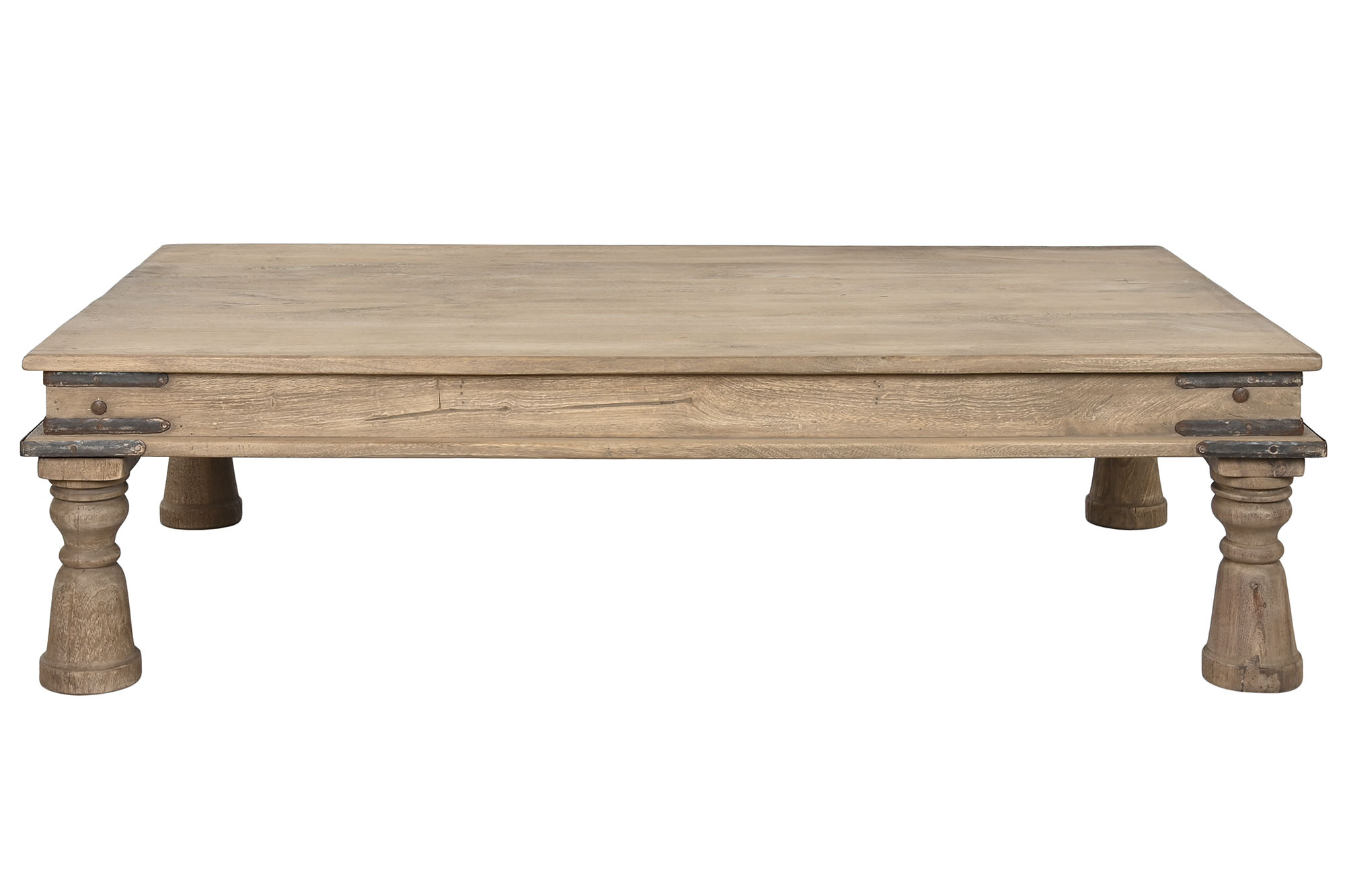 MESA CENTRO MADERA 168X102X47 PIEZA UNICA NATURAL