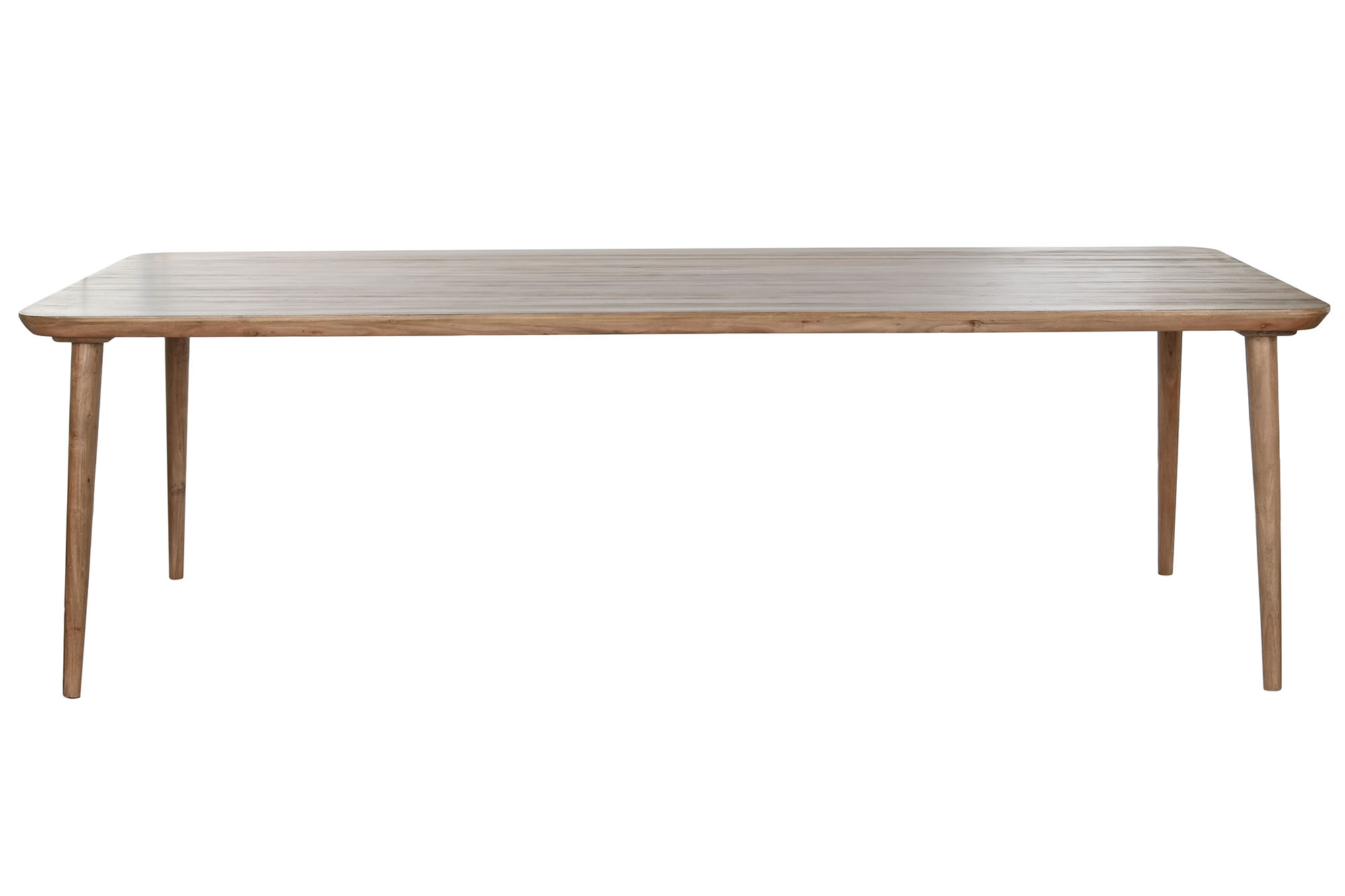 MESA COMEDOR ACACIA 250X100X77 MARRON CLARO