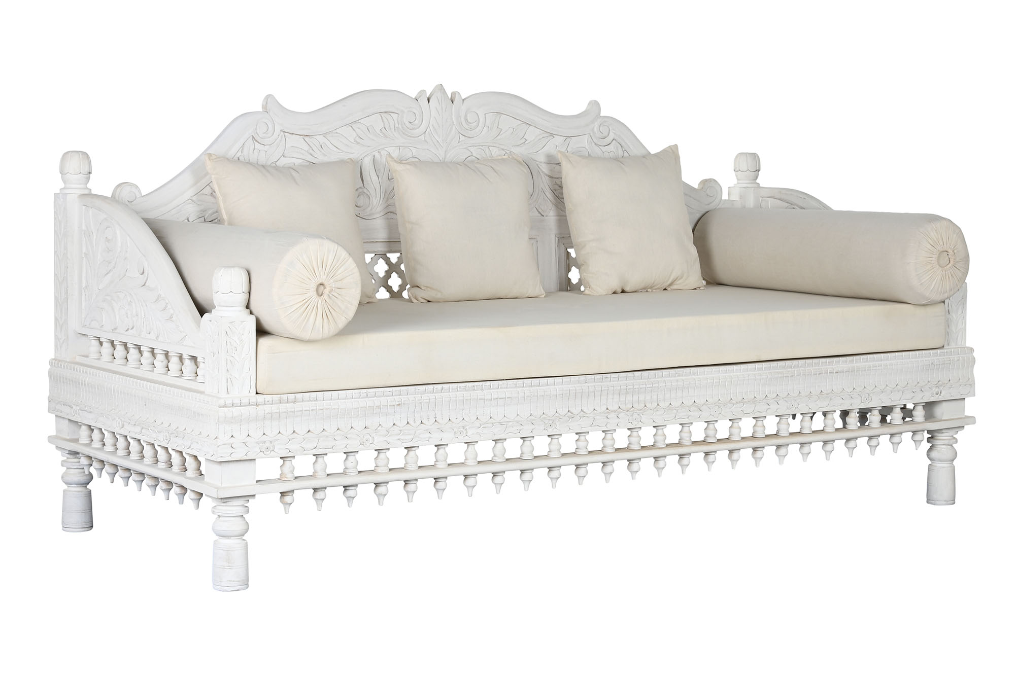 SOFA MANGO POLIESTER 184X80X90 TALLADO