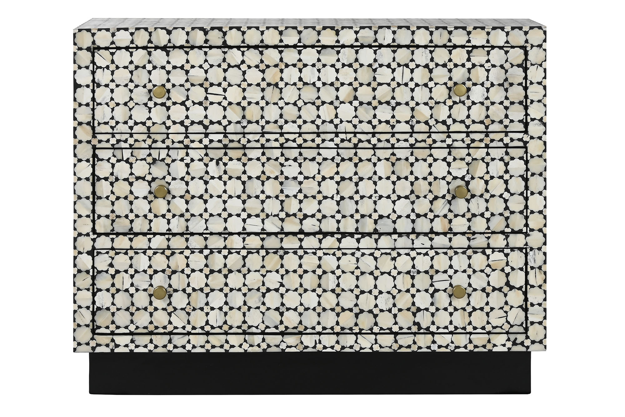 COMODA HUESO 101X43X81 BICOLOR