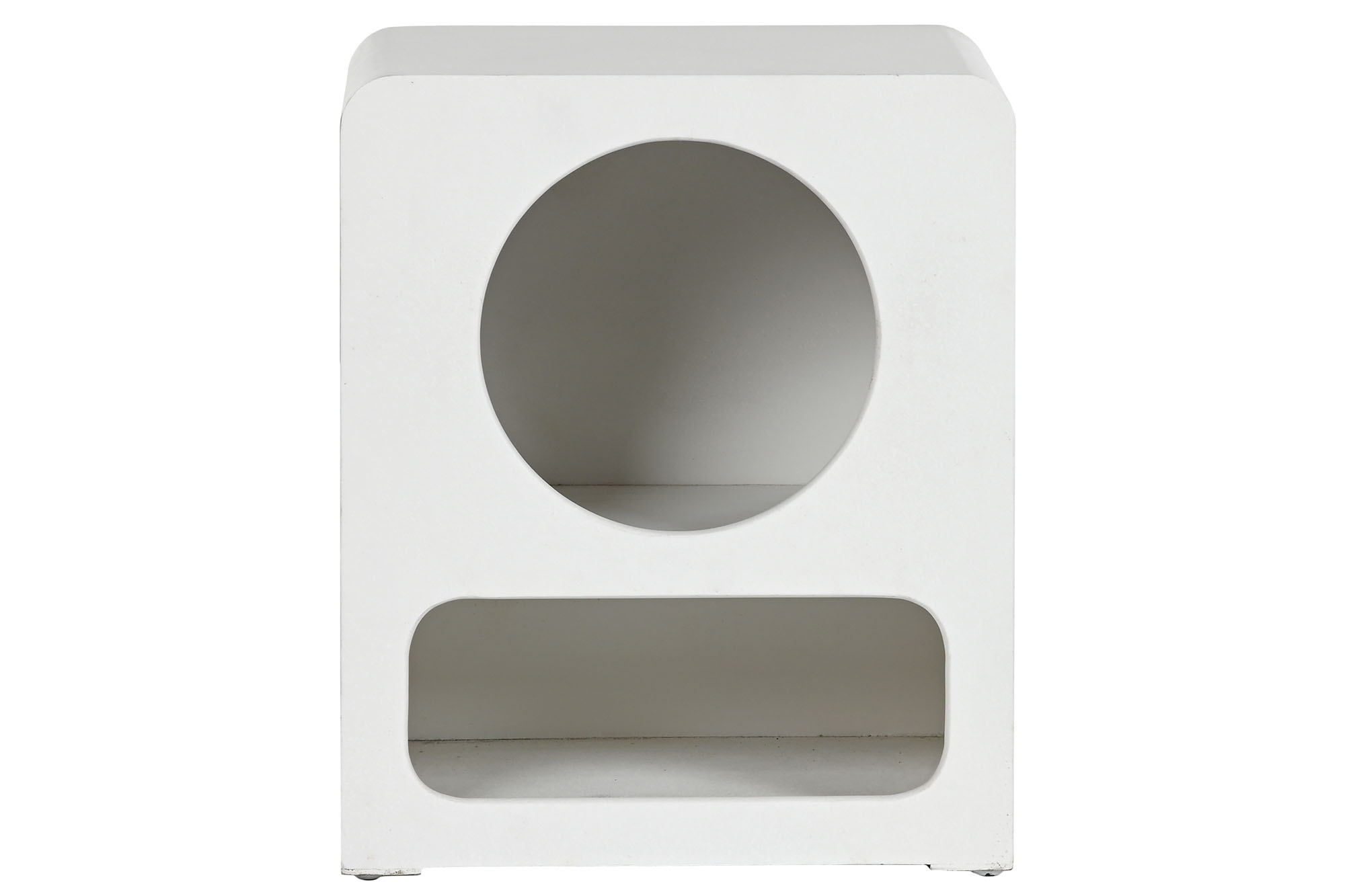 MESITA DE NOCHE MDF 40X30X48 BLANCO