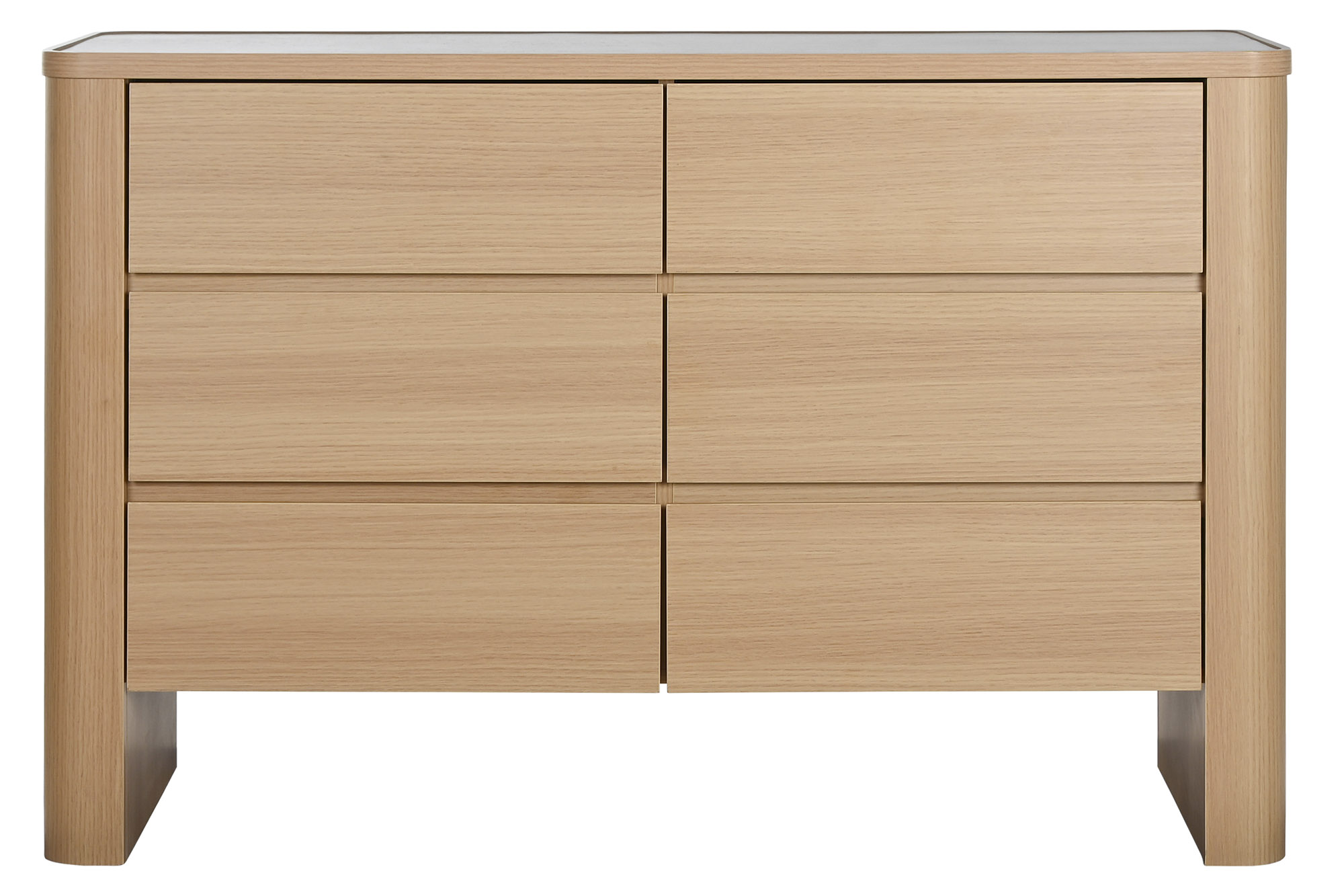 COMODA MARMOL MDF 120X40X80 TRAVERTINO GRIS CLARO