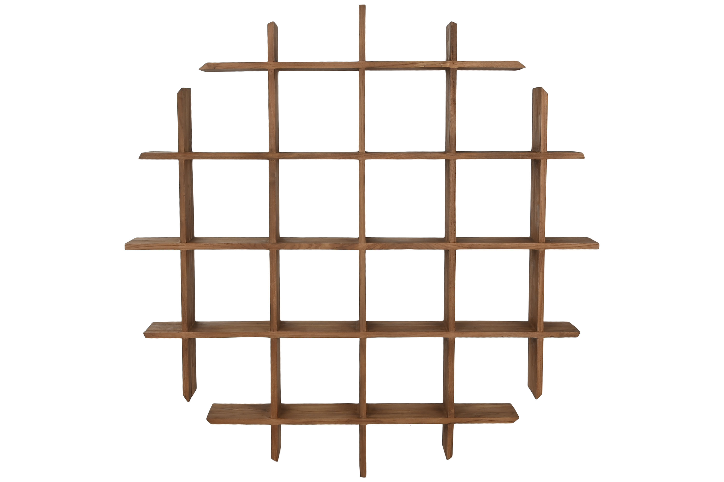 ESTANTERIA PARED TECA 120X15X120