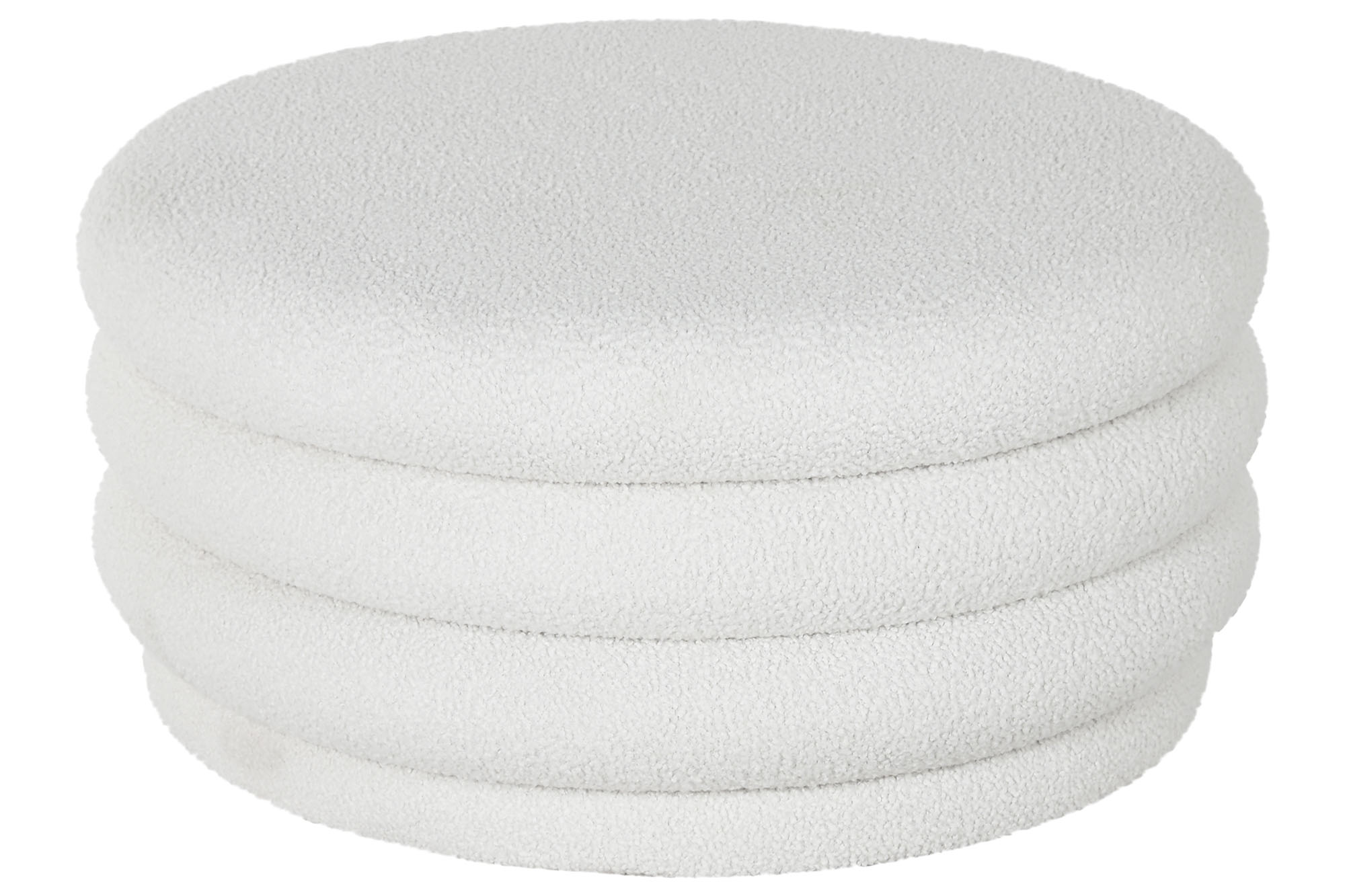 MESA CENTRO POLIESTER 79X79X38 TAPA BLANCO