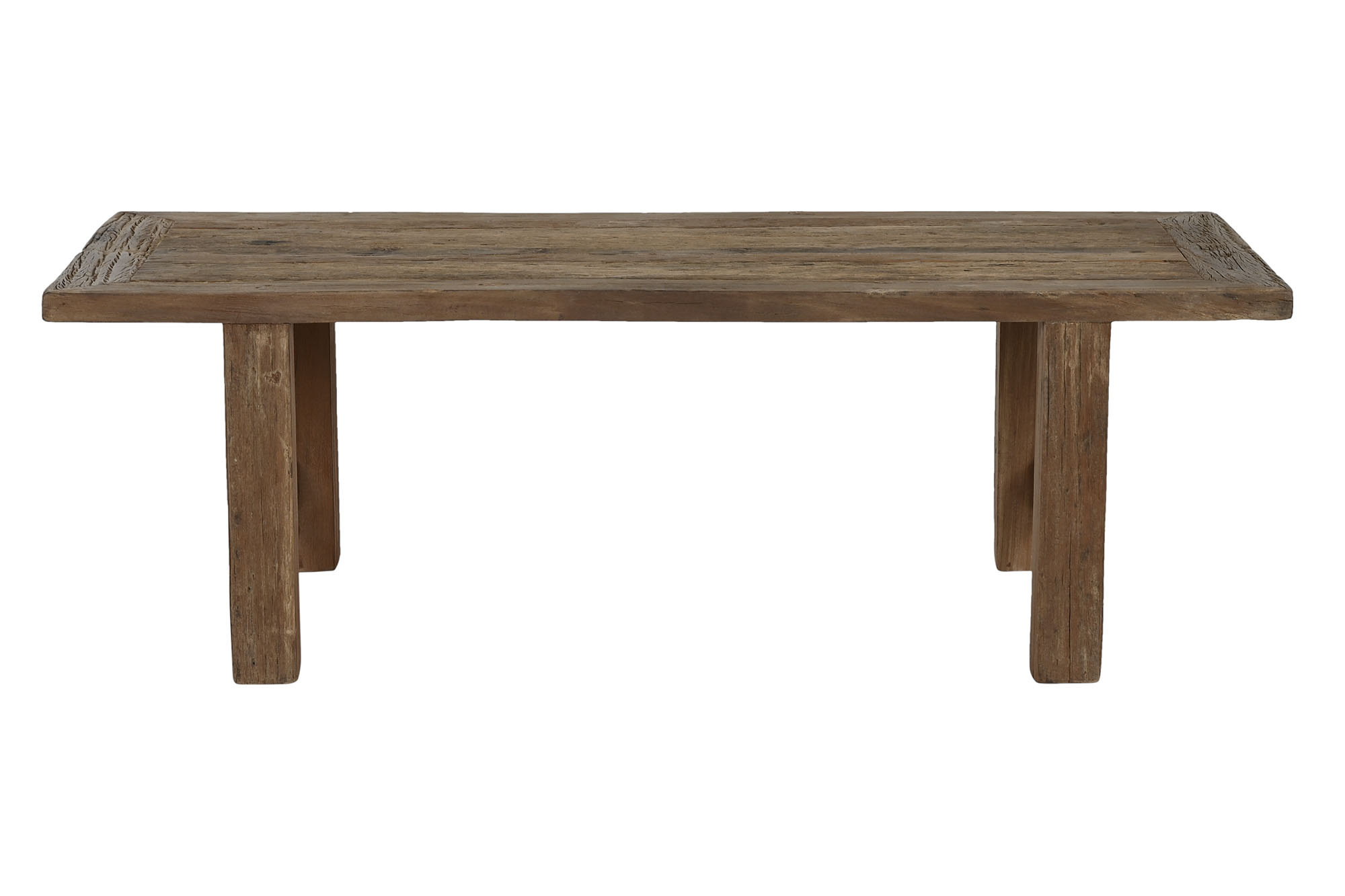 MESA CENTRO TECA RECICLADA 140X70X45 NATURAL