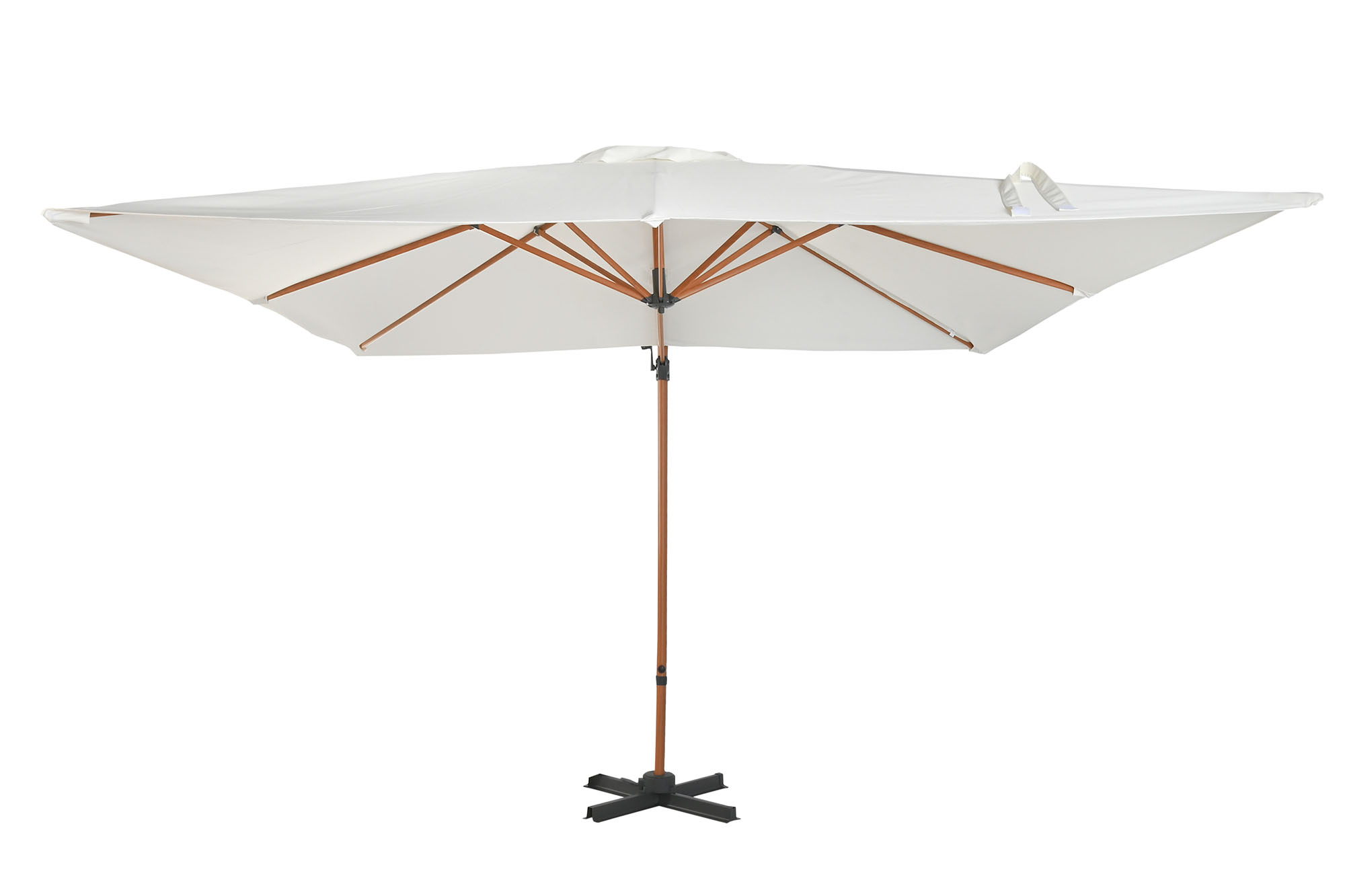 PARASOL ACERO POLIESTER 300X300X250 GIRATORIO