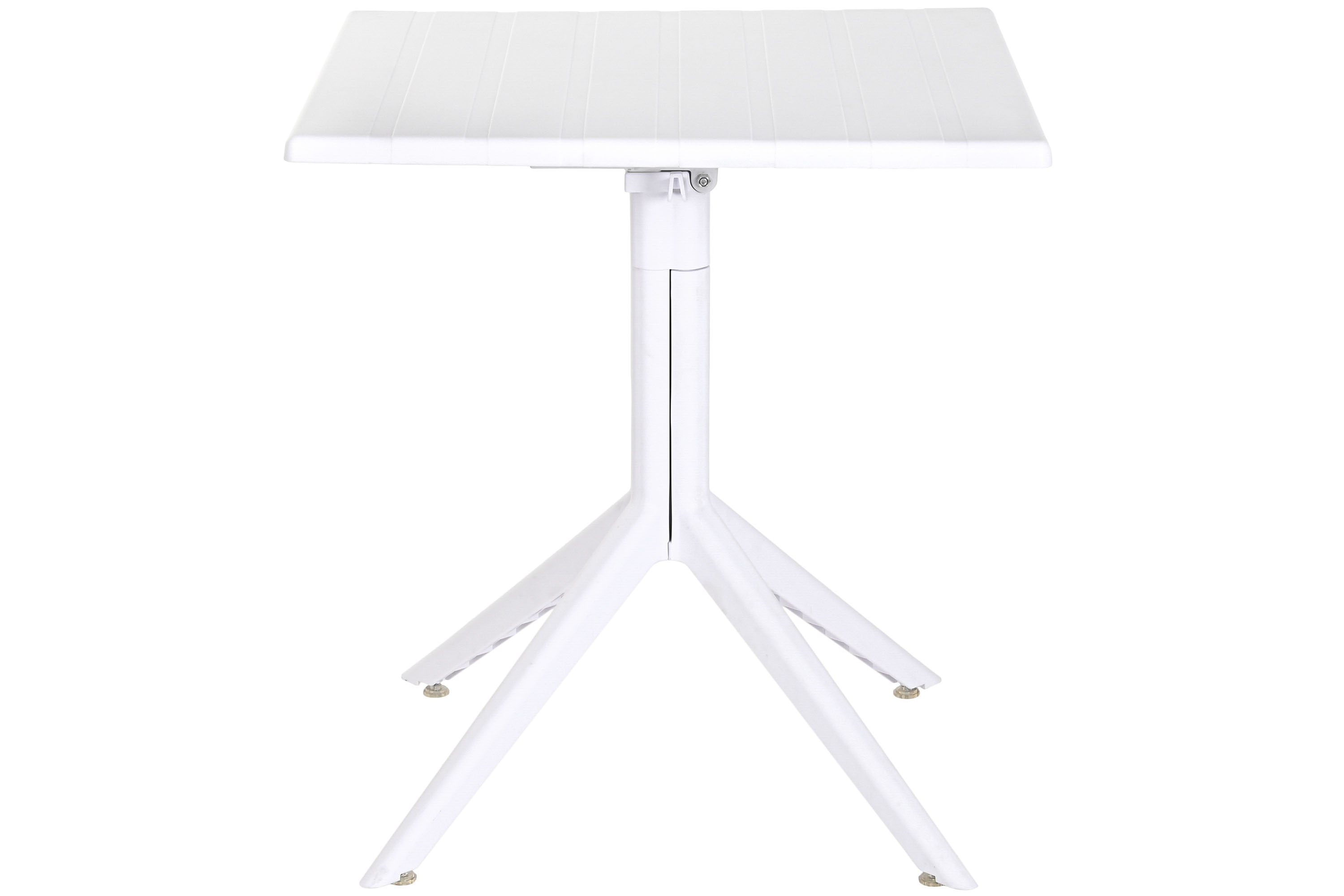 MESA METAL PP 70X70X75 RECICLADO BLANCO