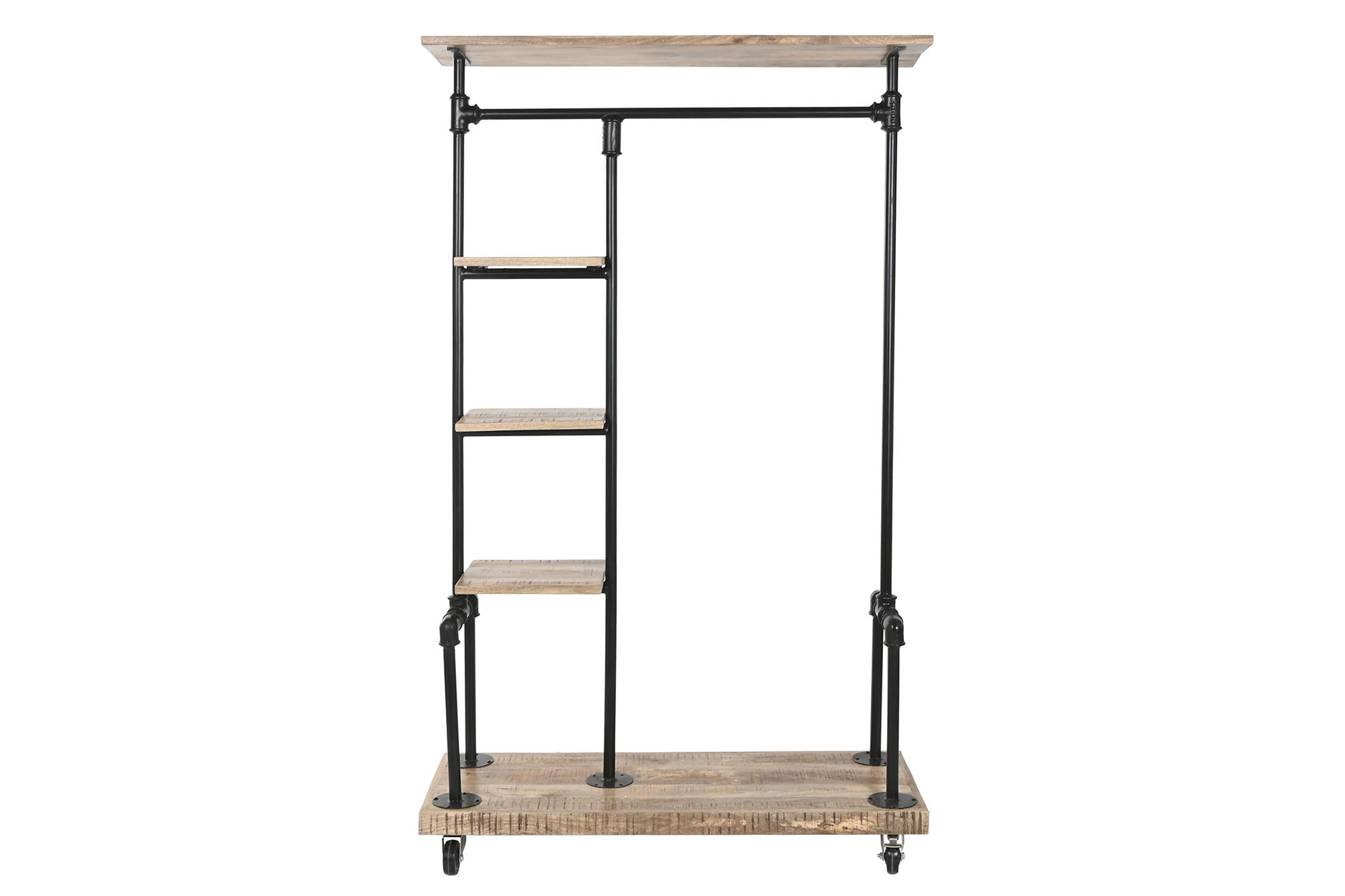 RECIBIDOR MANGO METAL 104X40X175 MARRON