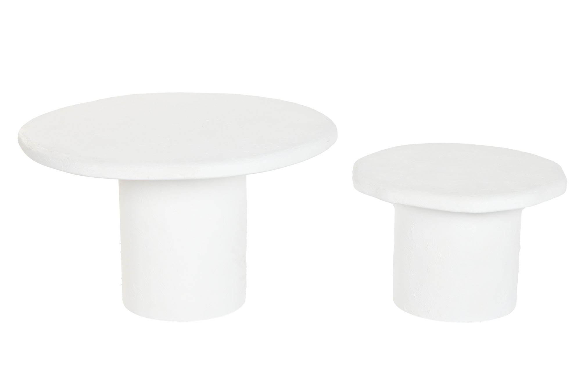 MESA CENTRO SET 2 MADERA RECICLADA 75X75X46,5