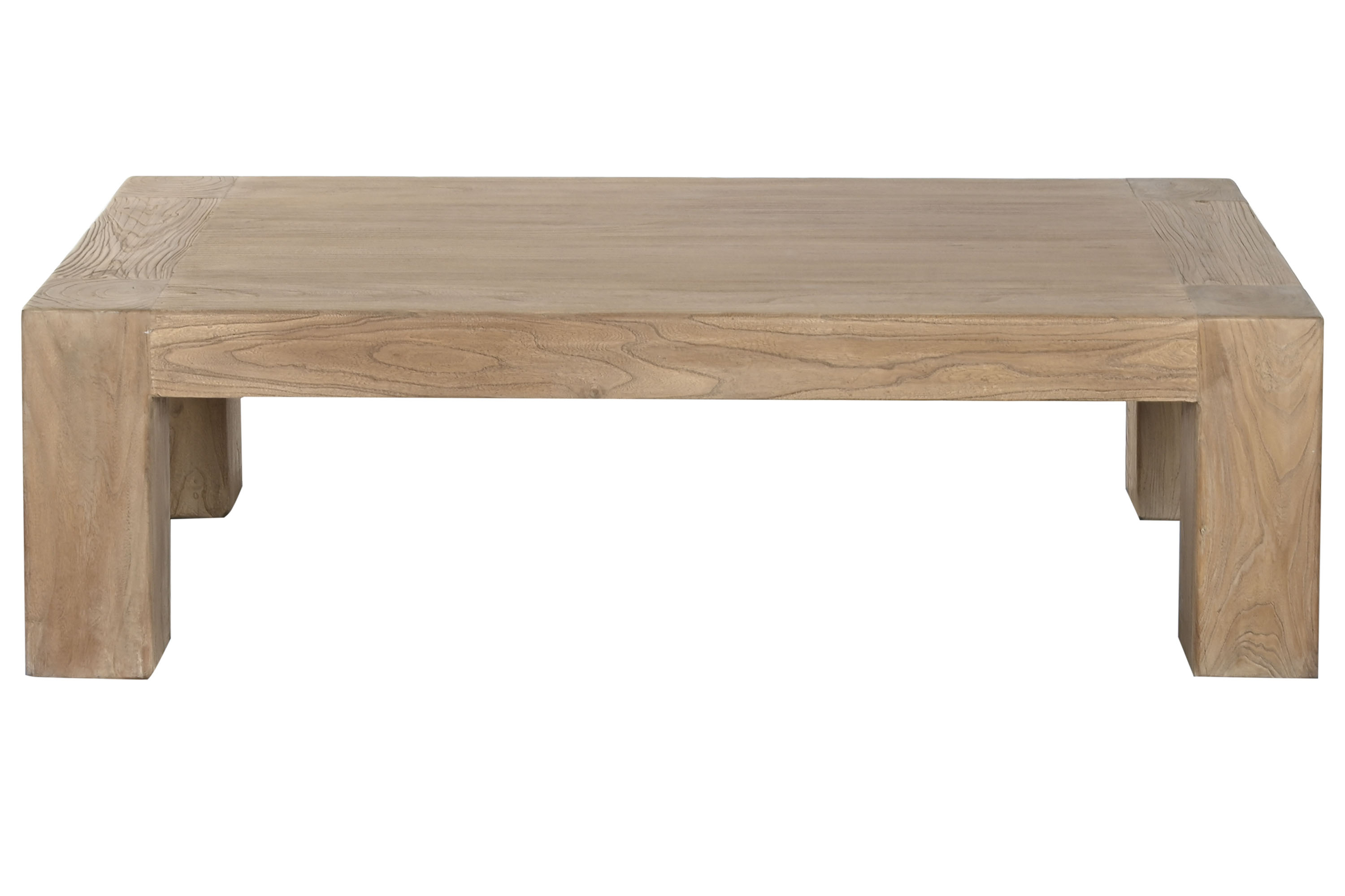 MESA CENTRO OLMO MACIZO 140X70X42