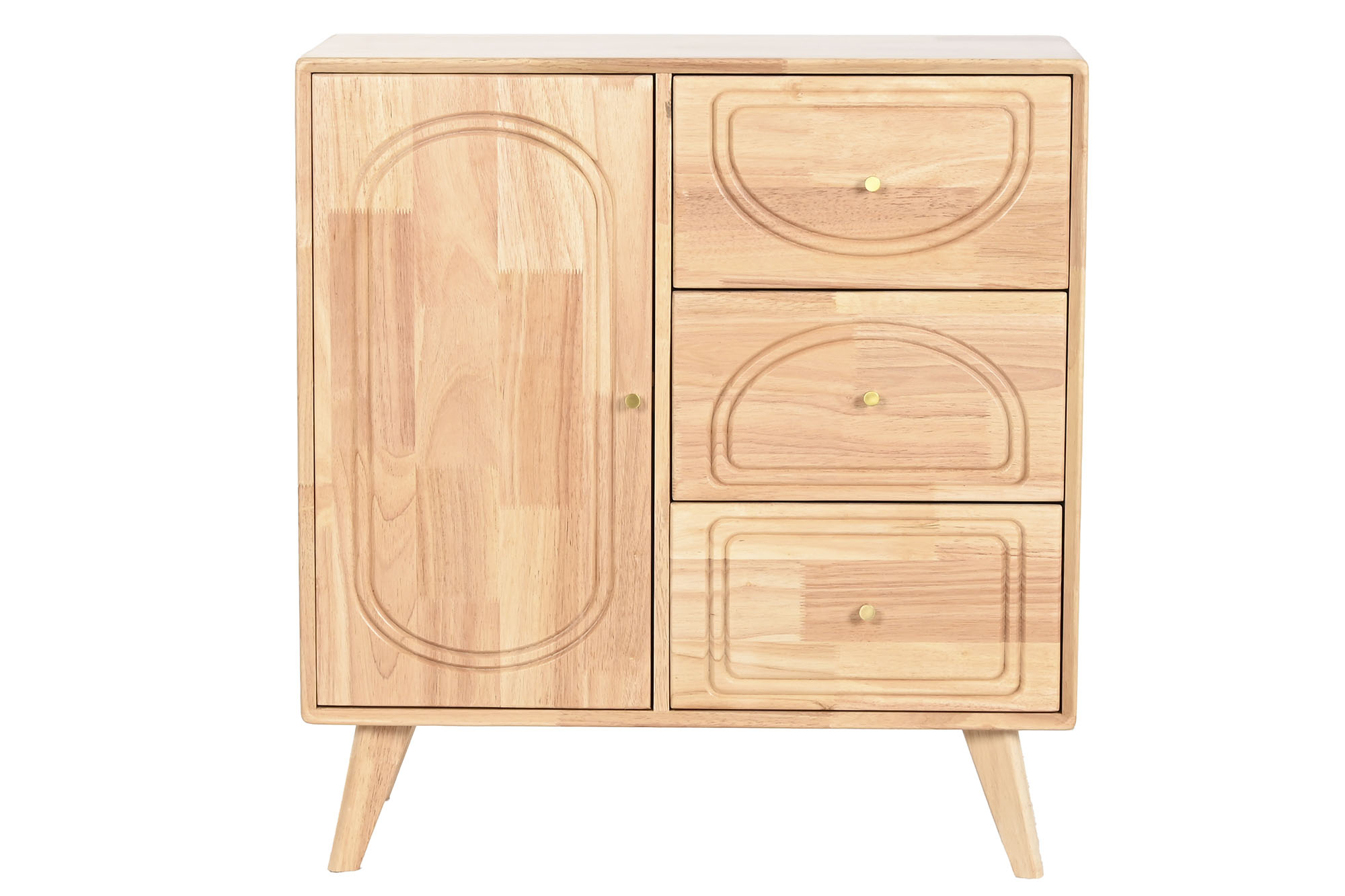BUFFET RUBBERWOOD RATAN 73,5X35X78 NATURAL