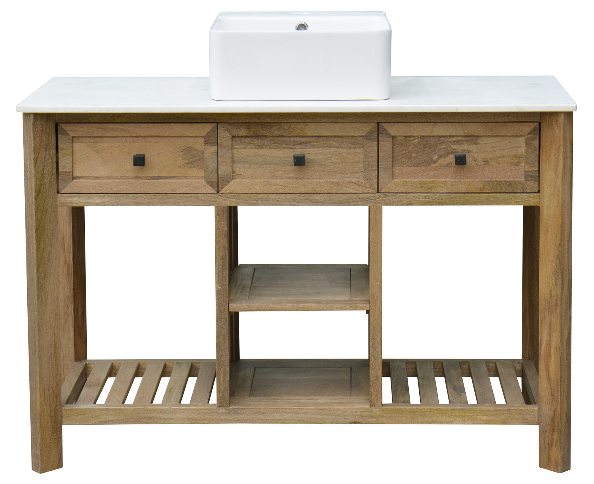 MUEBLE DE BAÑO MANGO CERAMICA 119X49X82 NATURAL