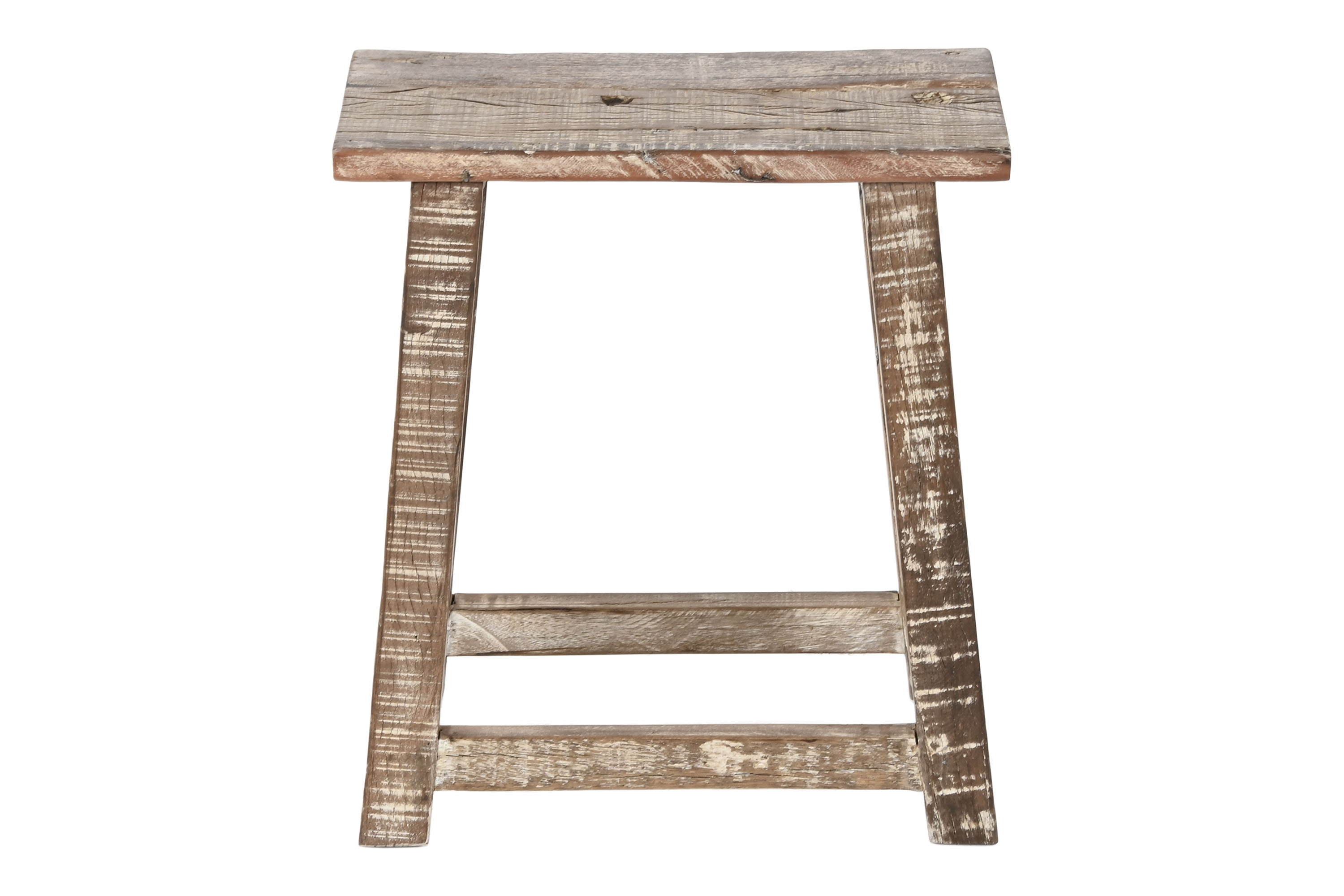 MESITA AUXILIAR MADERA RECICLADA 45X25X51 DECAPE
