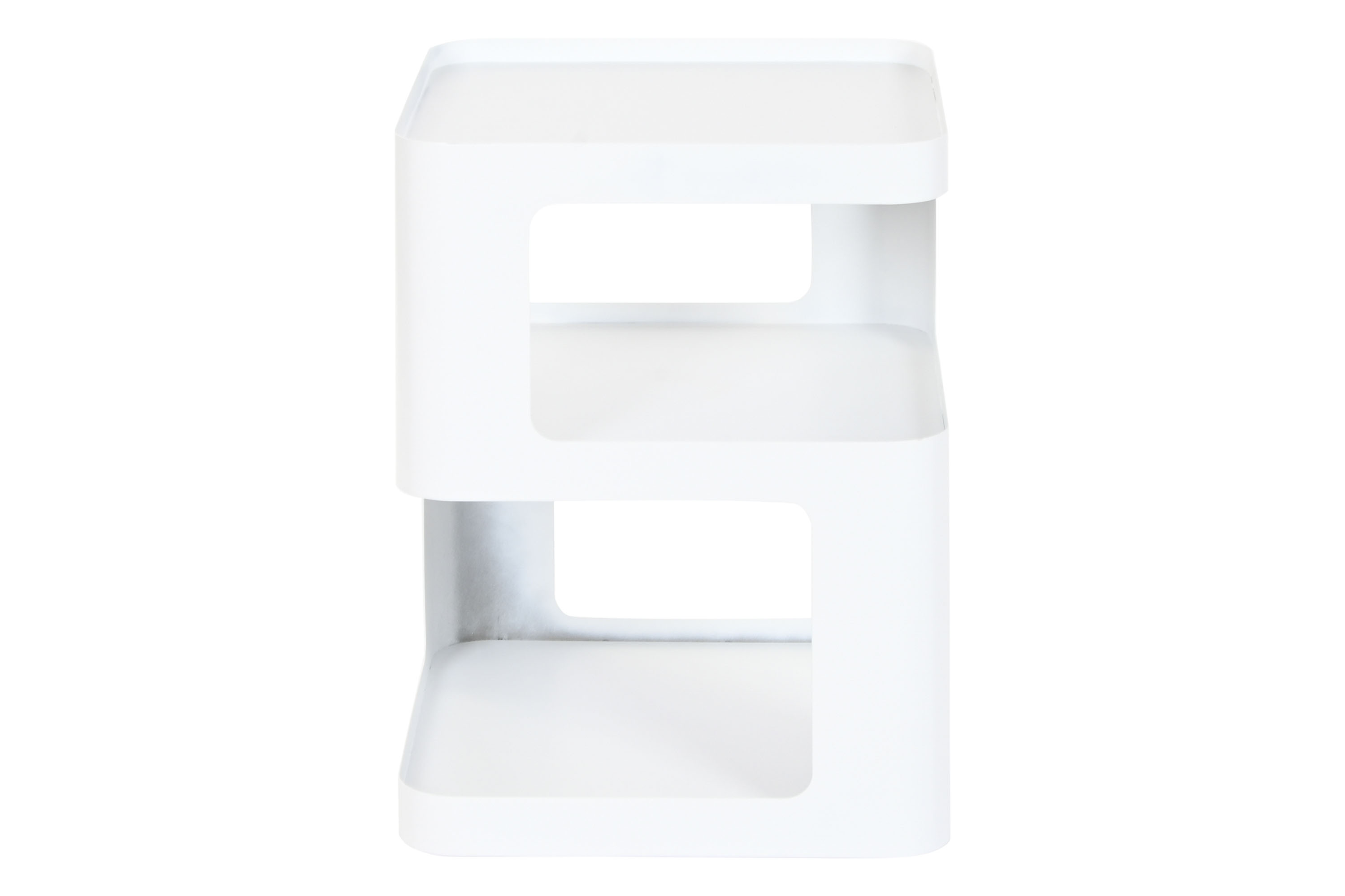 MESITA AUXILIAR METAL 40X40X54 BLANCO