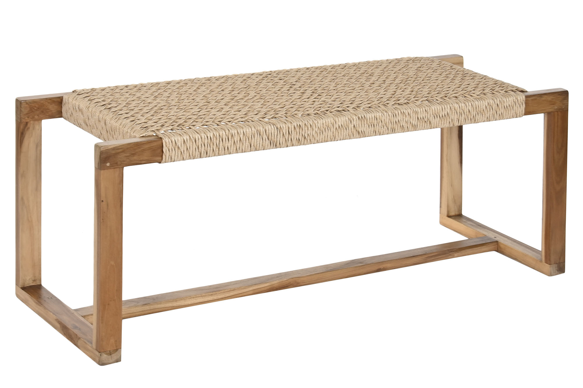 DESCALZADORA TECA FIBRA 120X40X48 MARRON