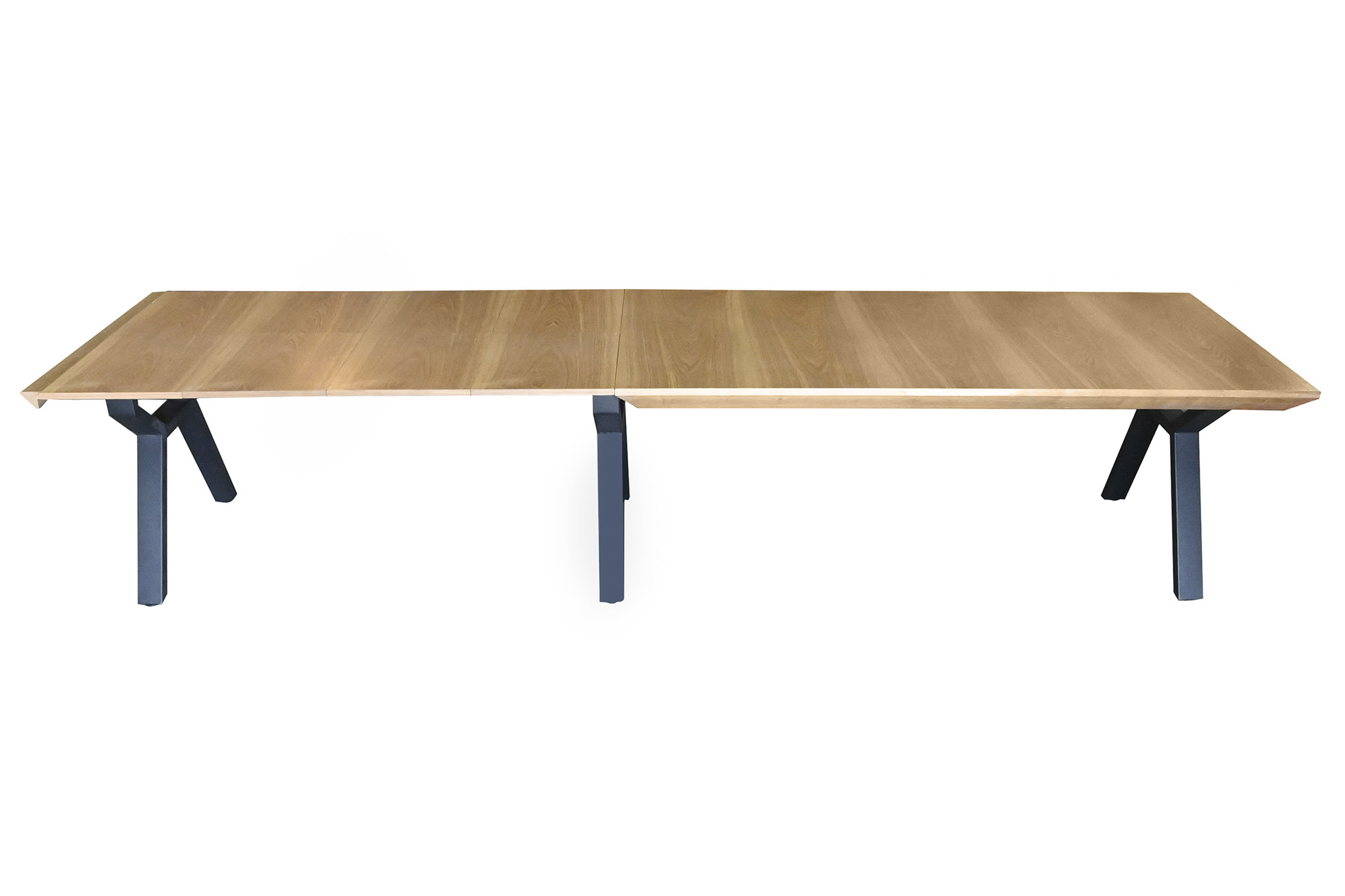 MESA COMEDOR METAL MDF 200X100X75 360 EXTENSIBLE