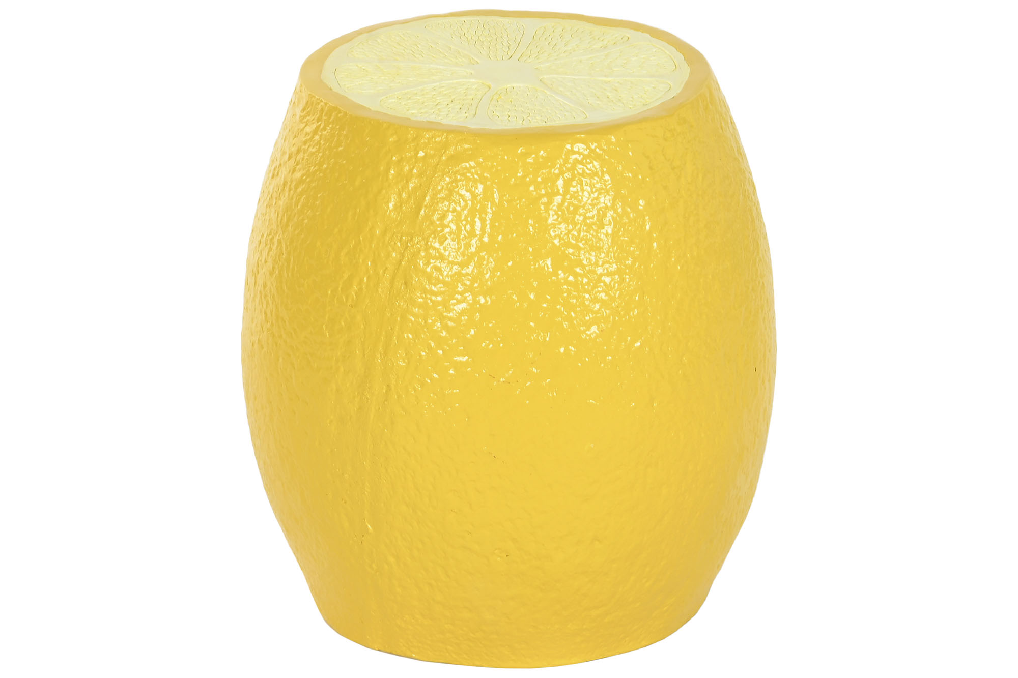 MESITA AUXILIAR MAGNESIA 36X36X41 LIMON AMARILLO