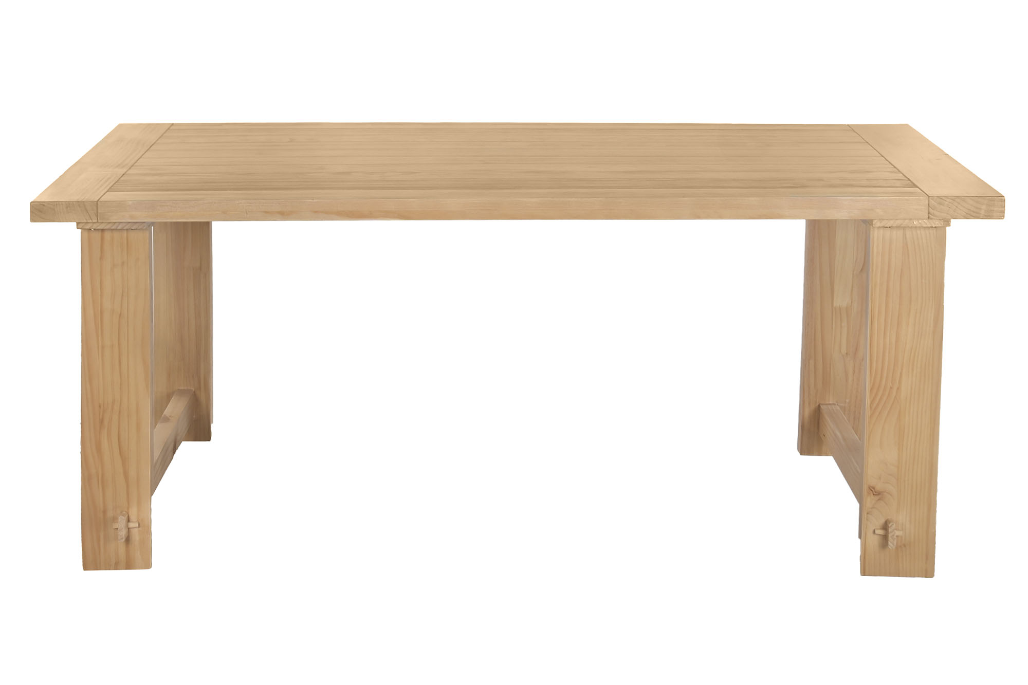 MESA COMEDOR PINO 200X100X78 NATURAL
