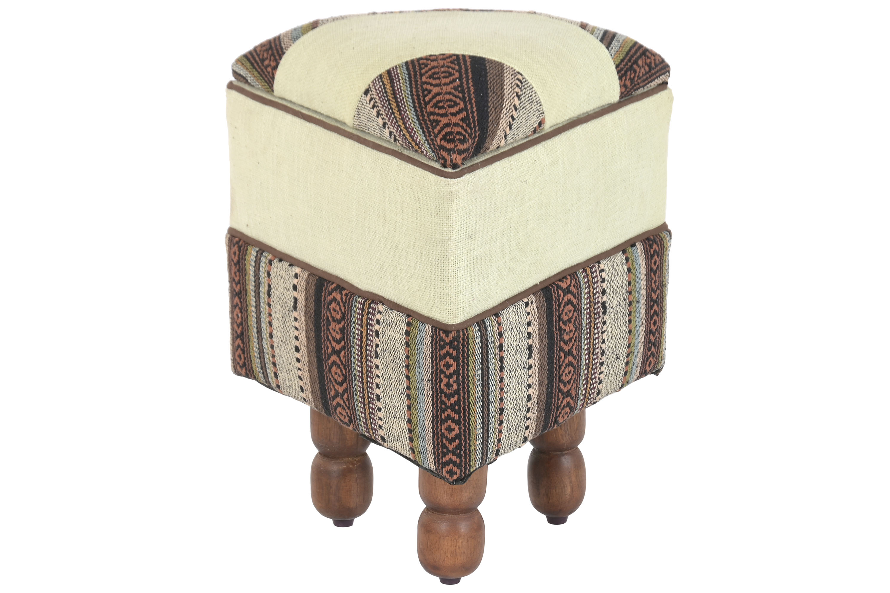 REPOSAPIES ALGODON MANGO 40X40X45 CON TAPA
