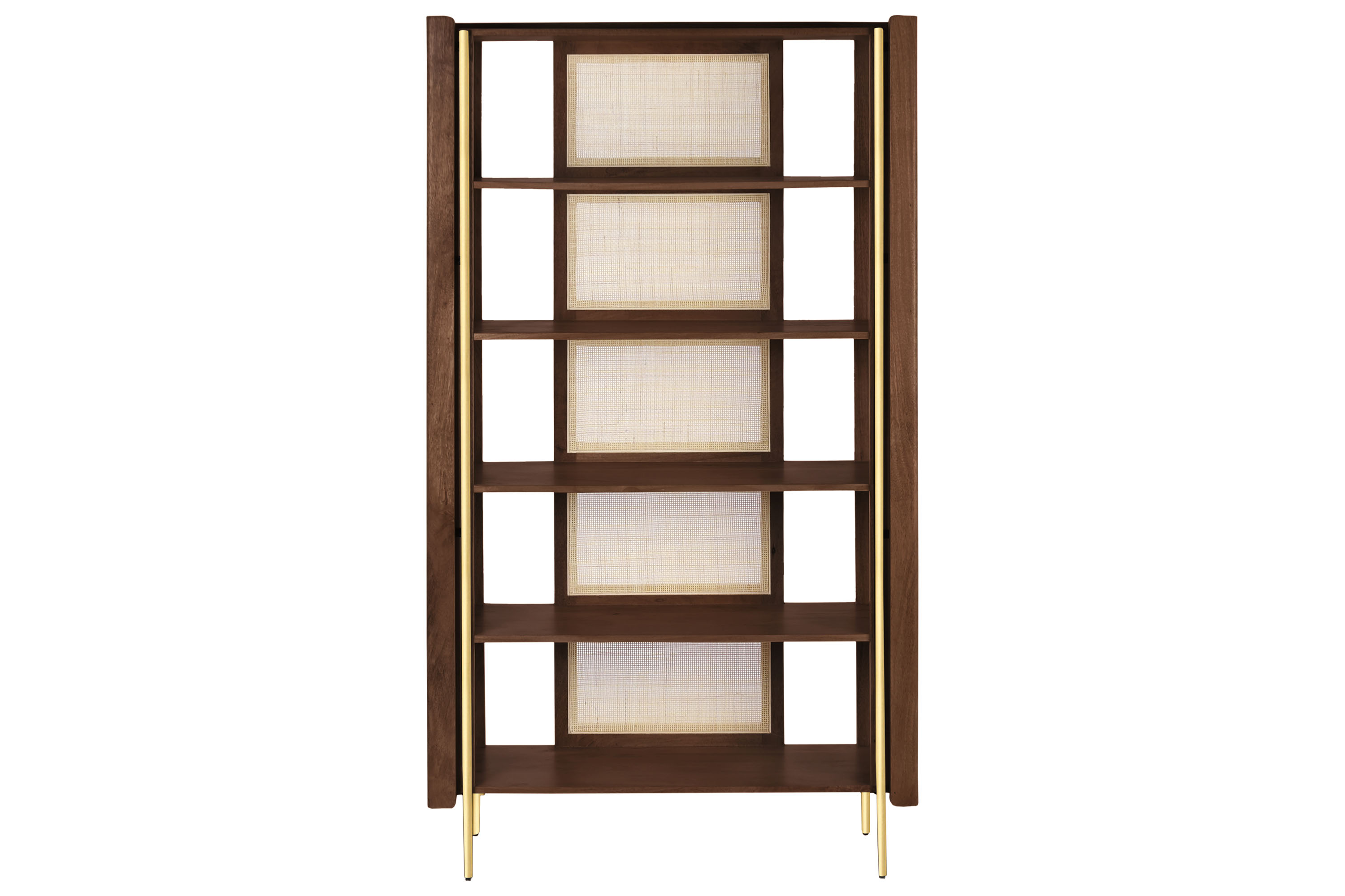 ESTANTERIA MANGO FIBRA 100X40X180 NATURAL
