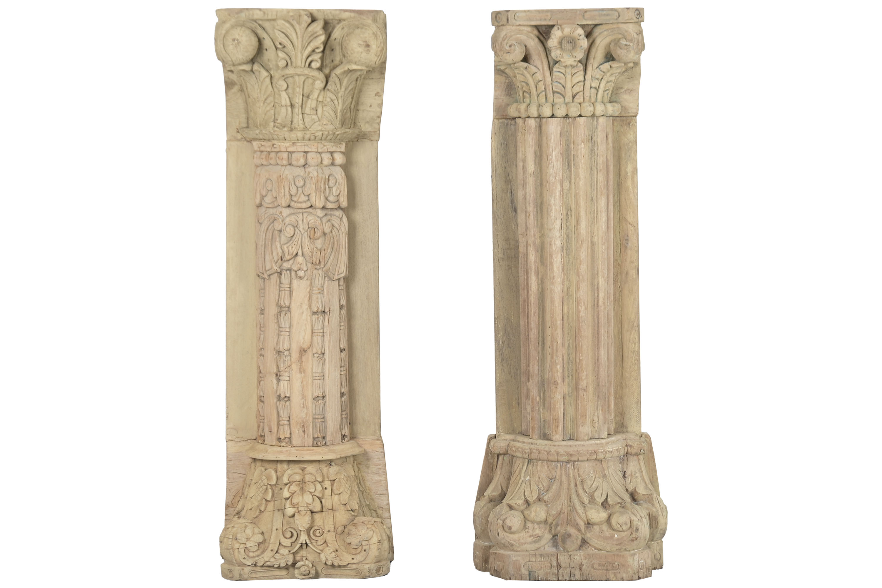 MEDIA COLUMNA TECA 35X25X123 DECAPE NATURAL
