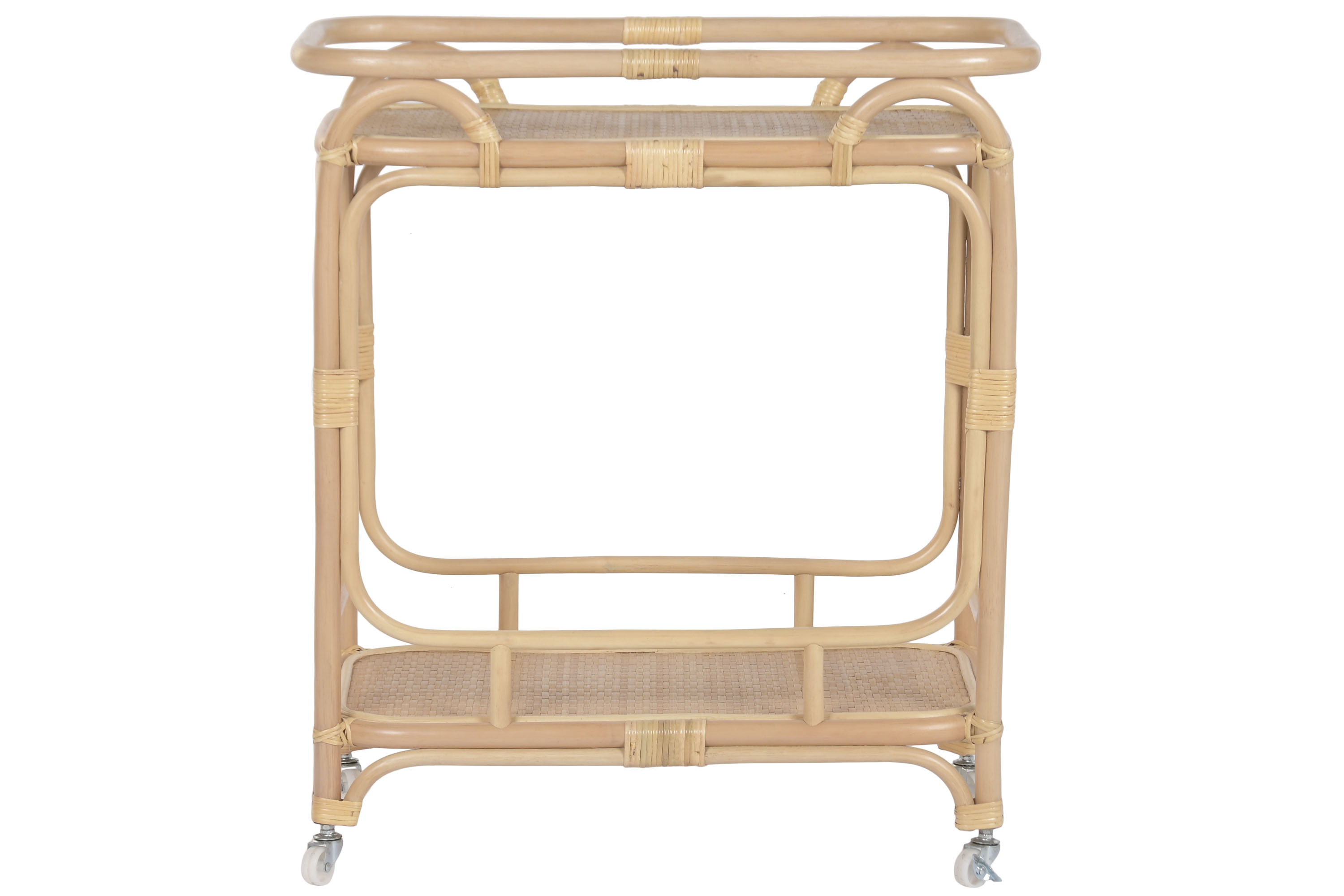 CAMARERA RATAN 76X43X85,5 RUEDAS NATURAL