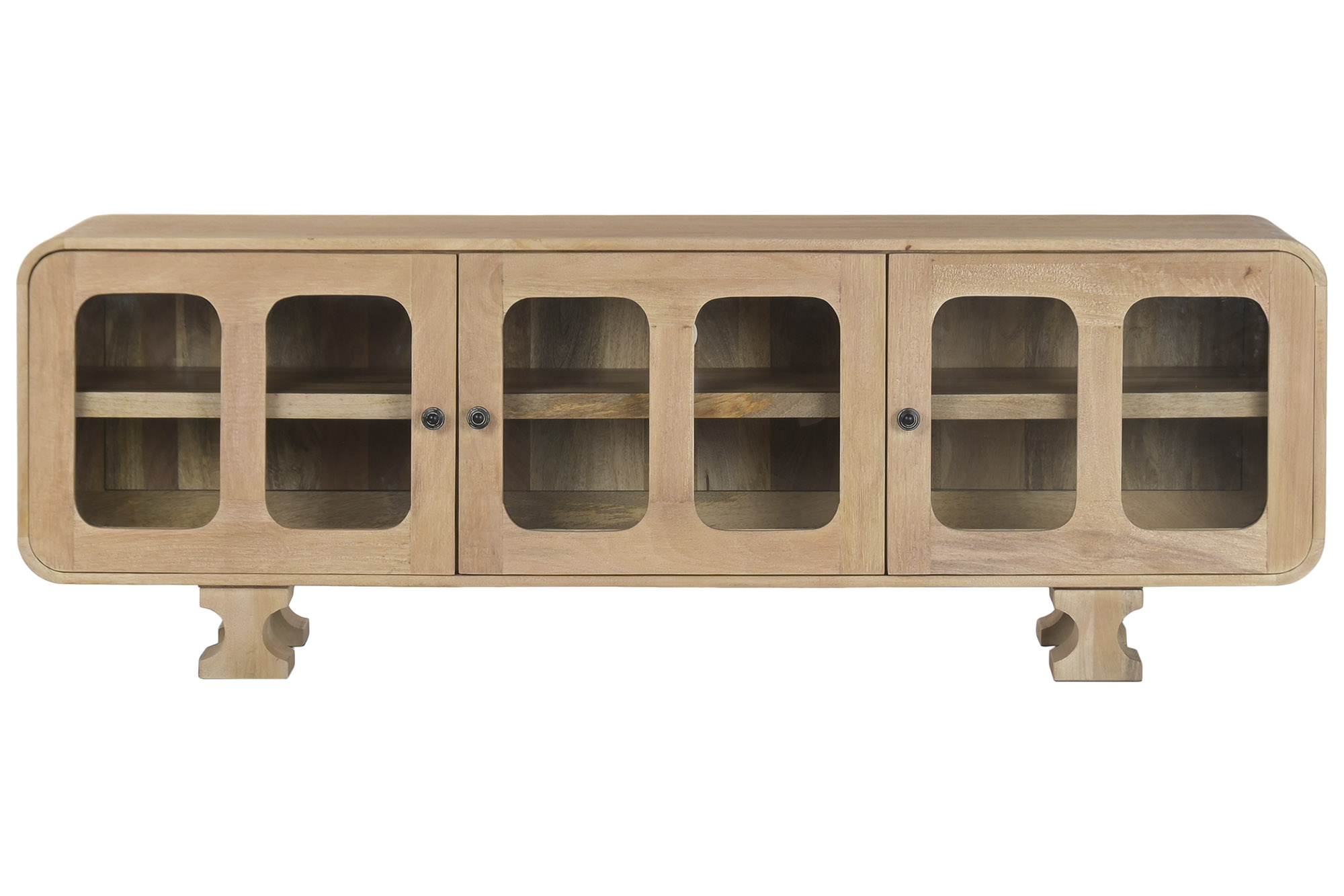 MUEBLE TV MANGO CRISTAL 175X40X60 NATURAL