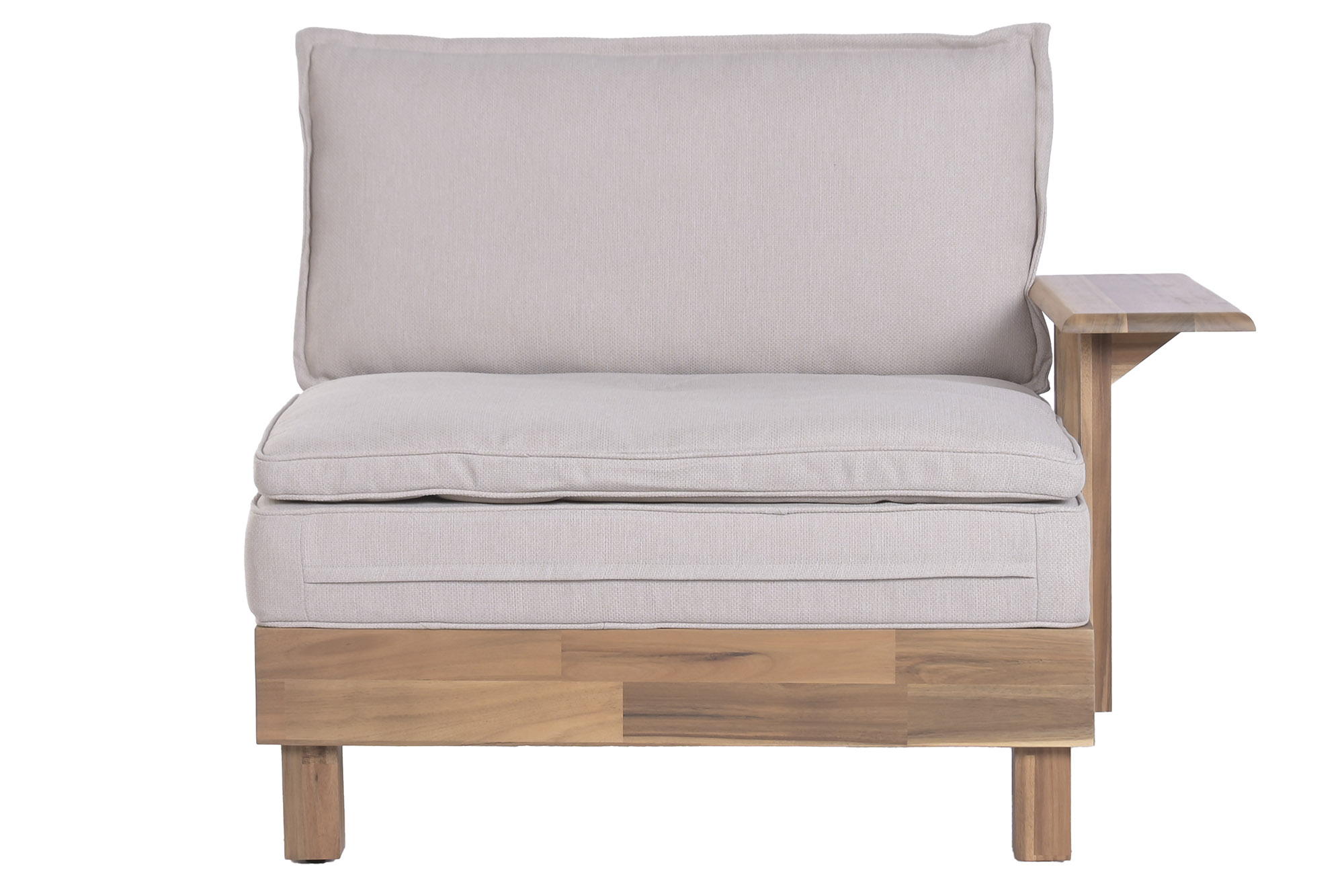 SILLON ACACIA POLIESTER 98X85X70 RESITENTE AL AGUA