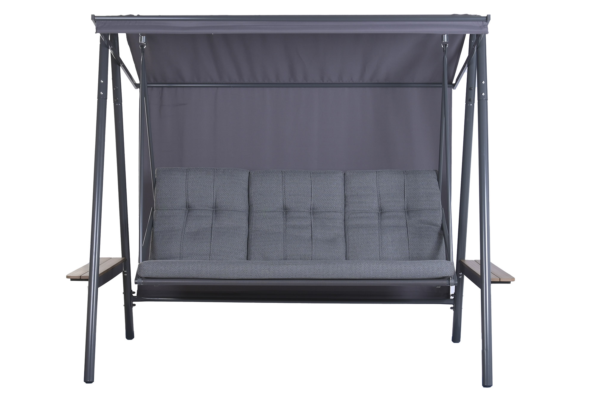 BANCO ACERO 215X120X180 COLUMPIO 3 PLAZAS