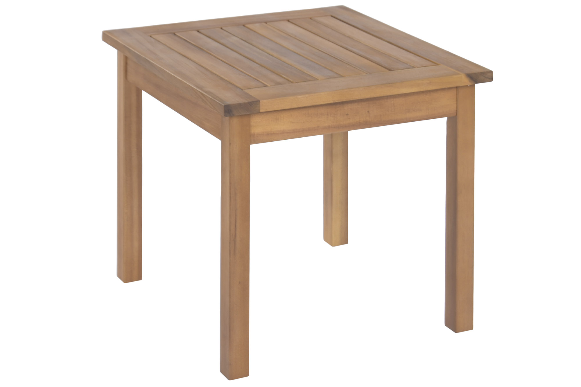 MESITA AUXILIAR ACACIA 48X48X45,5 NATURAL MARRON