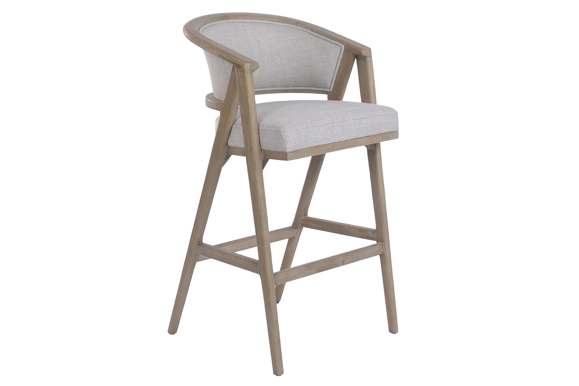 TABURETE FRESNO POLIESTER 57X55X102,5 MARRON