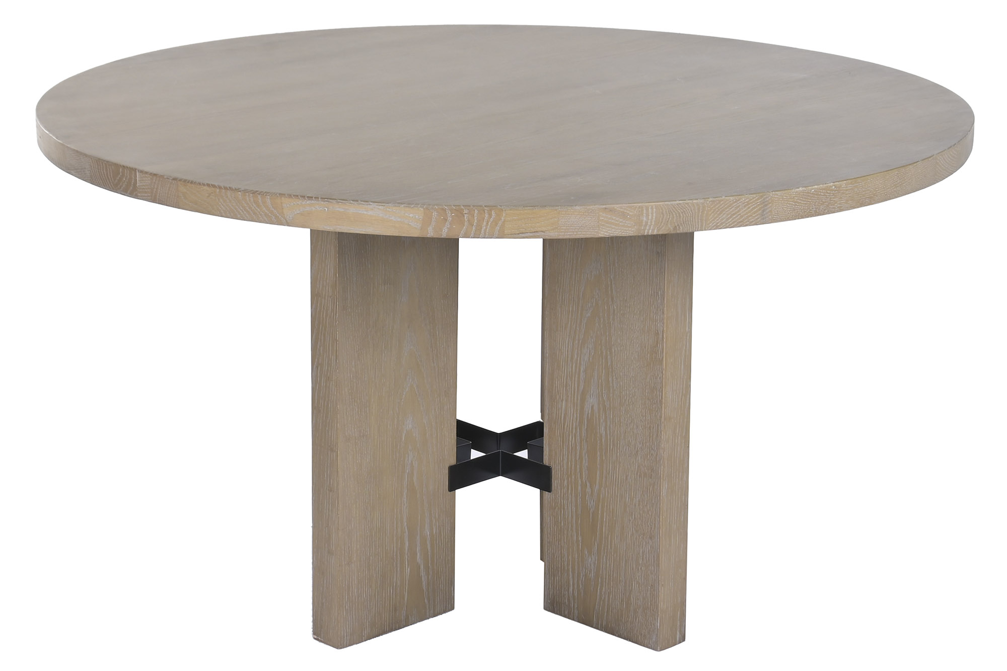 MESA REDONDA COMEDOR FRESNO 135X135X75 MARRON