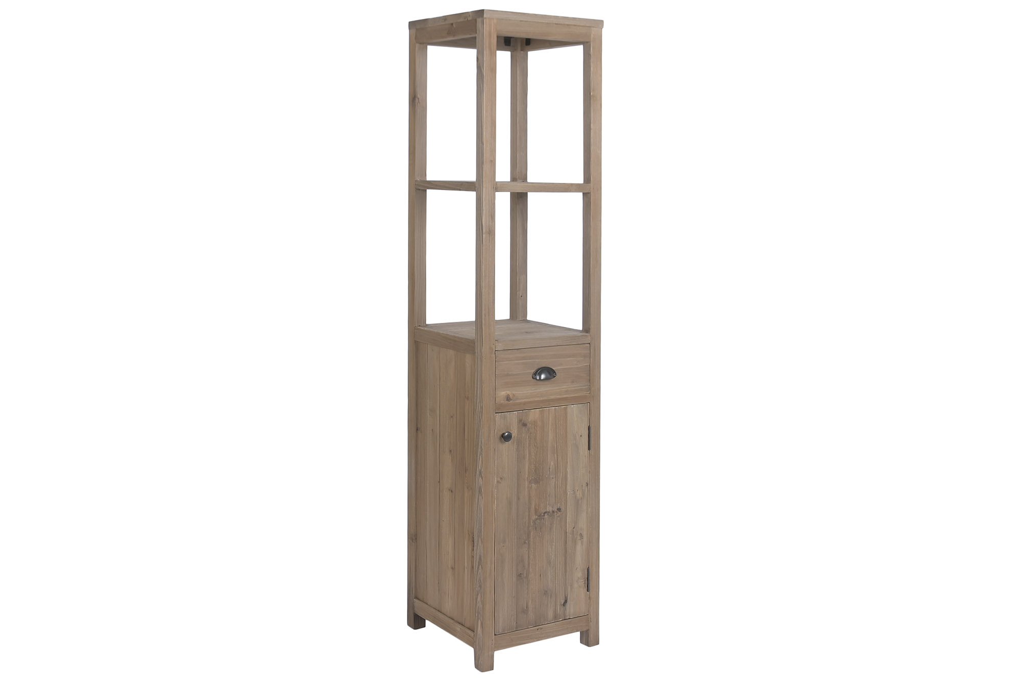 MUEBLE DE BAÑO MADERA RECICLADA PINO 40X40X175