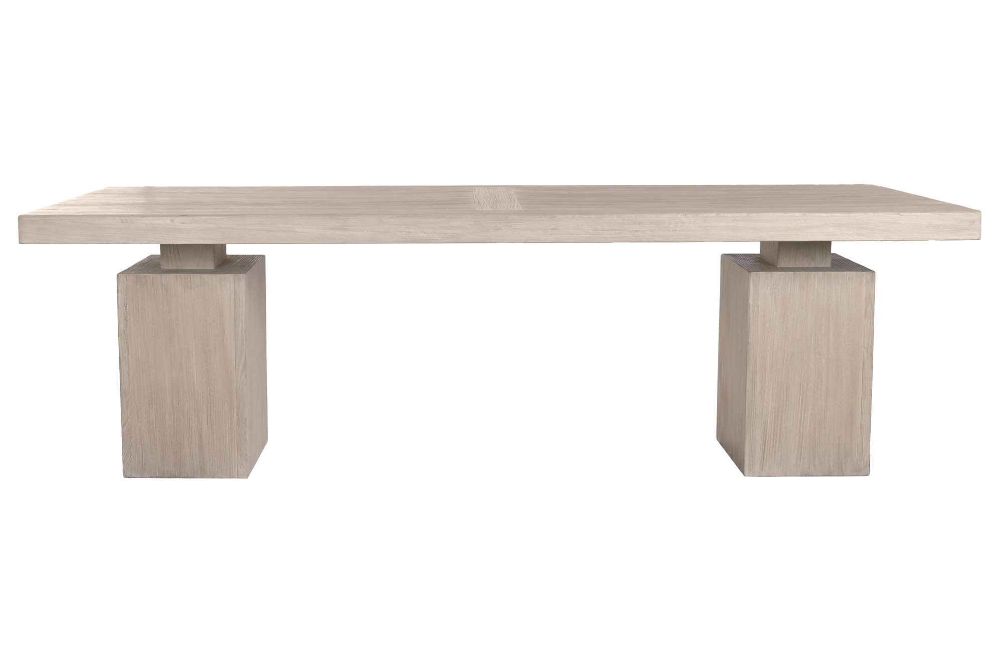 MESA COMEDOR OLMO MACIZO 244X102X76