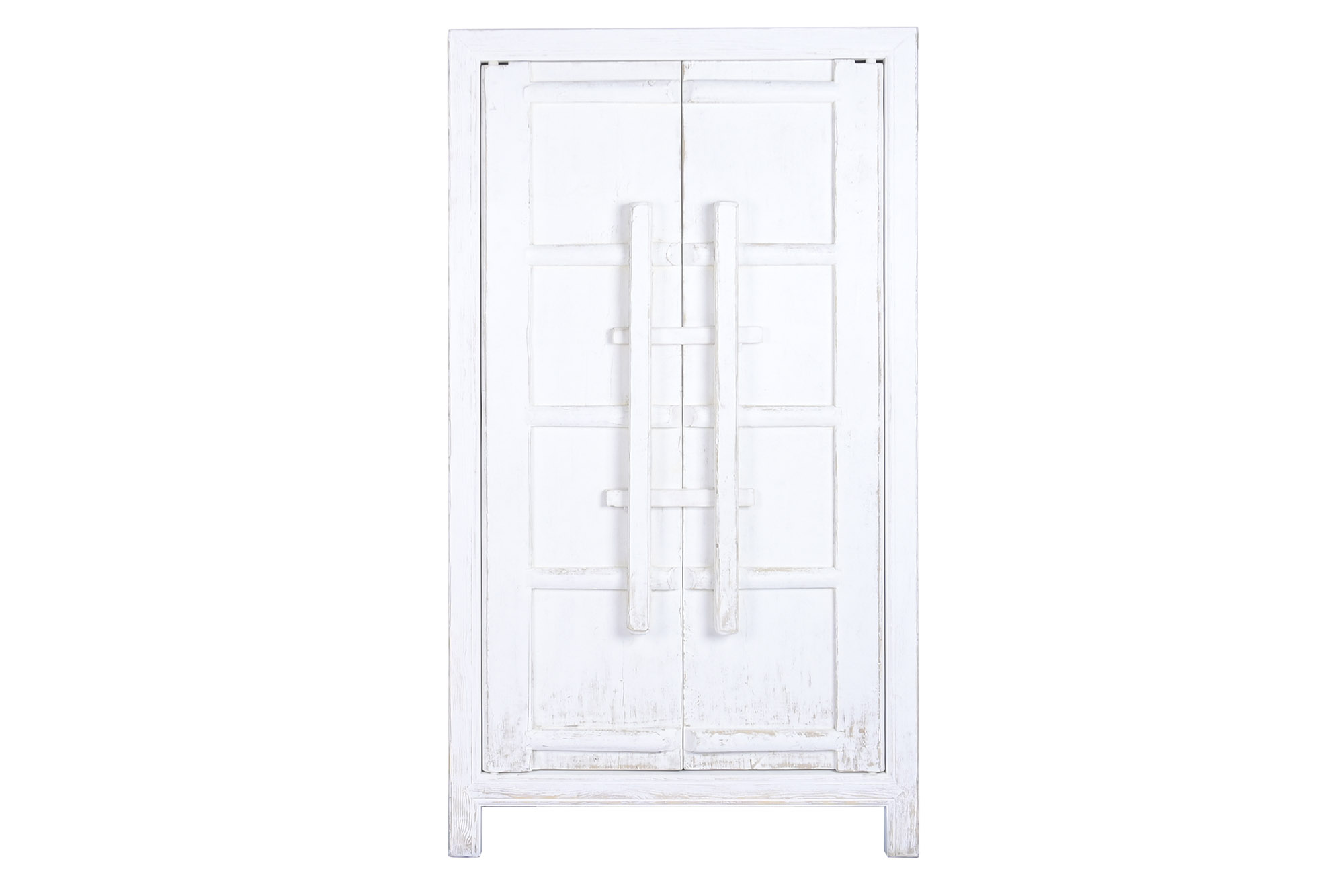 ARMARIO OLMO MACIZO 116X55X210 BLANCO