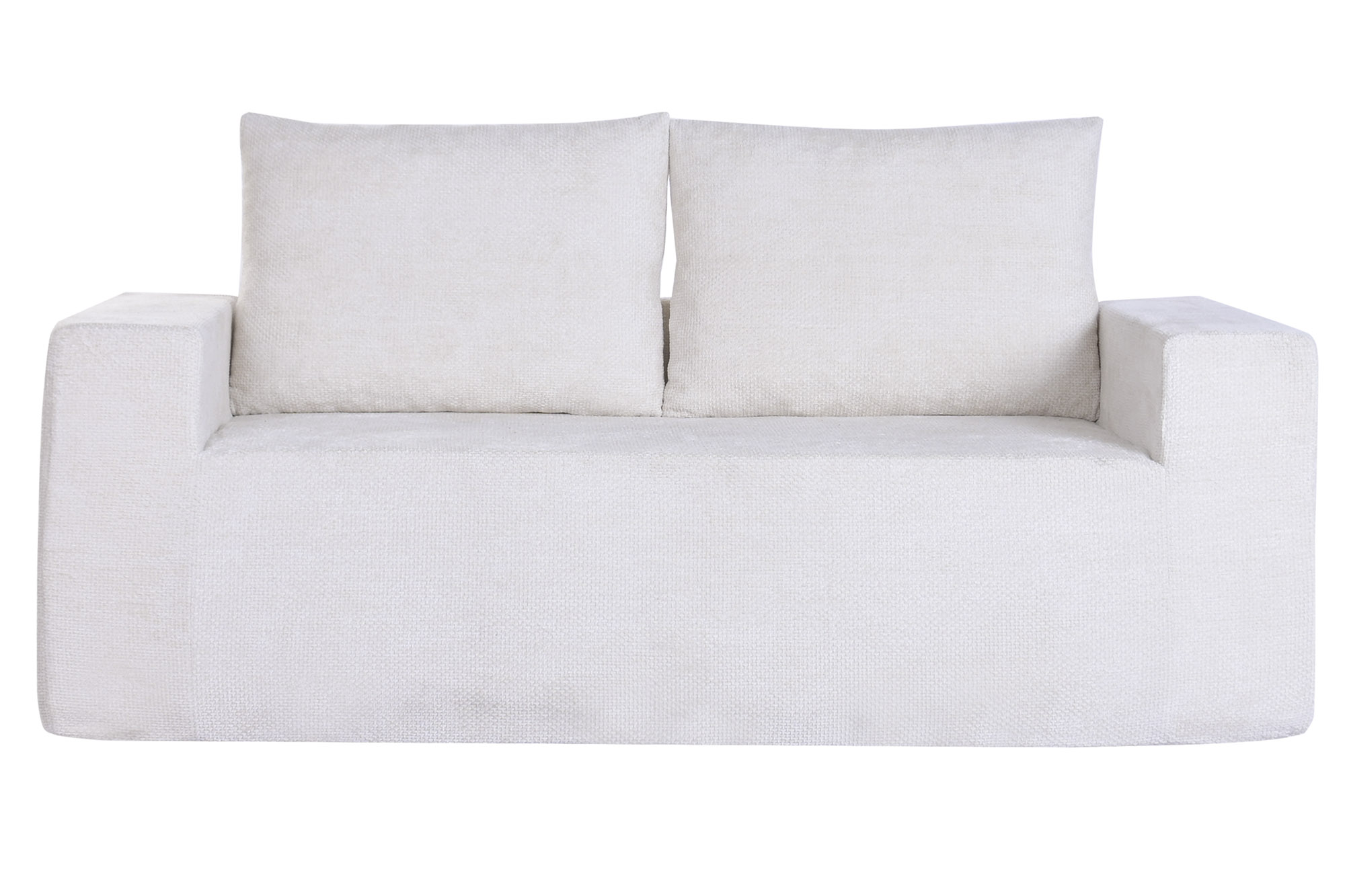 SOFA POLIESTER FOAM 180X90X64 BEIGE