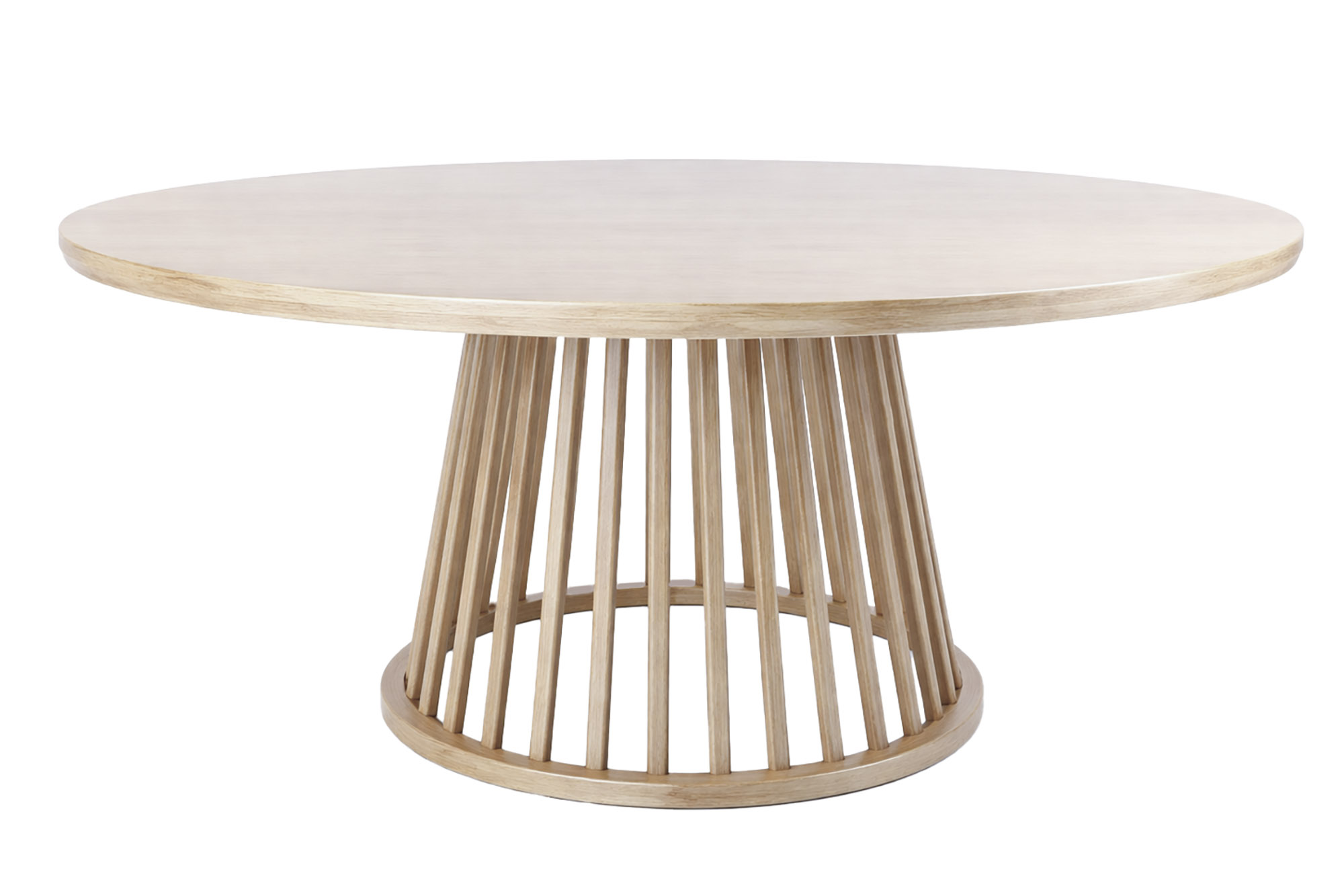 MESA REDONDA COMEDOR OLMO 180X180X76