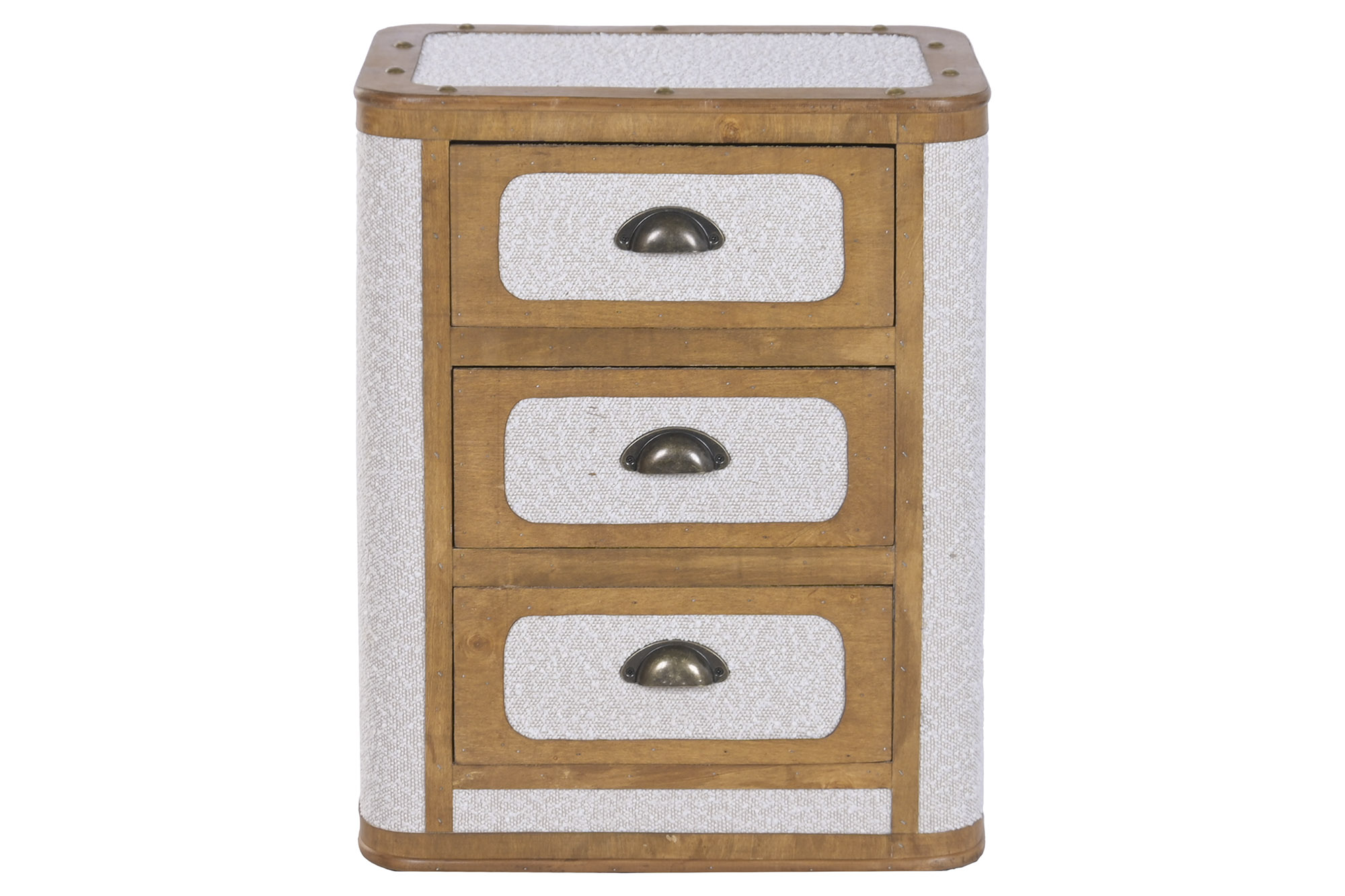 CAJONERA MADERA POLIESTER 48X36X60 BORREGUITO