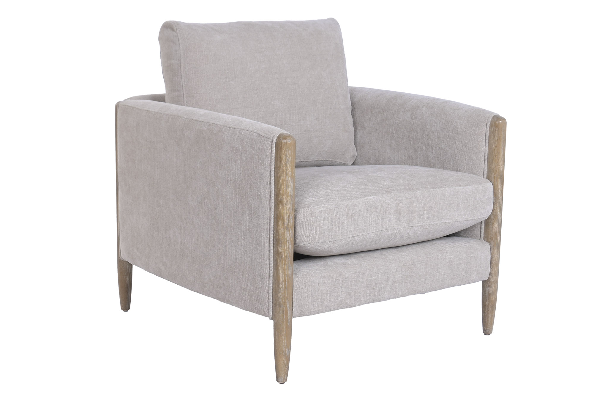 BUTACA FRESNO POLIESTER 82X82X82 MARRON CLARO