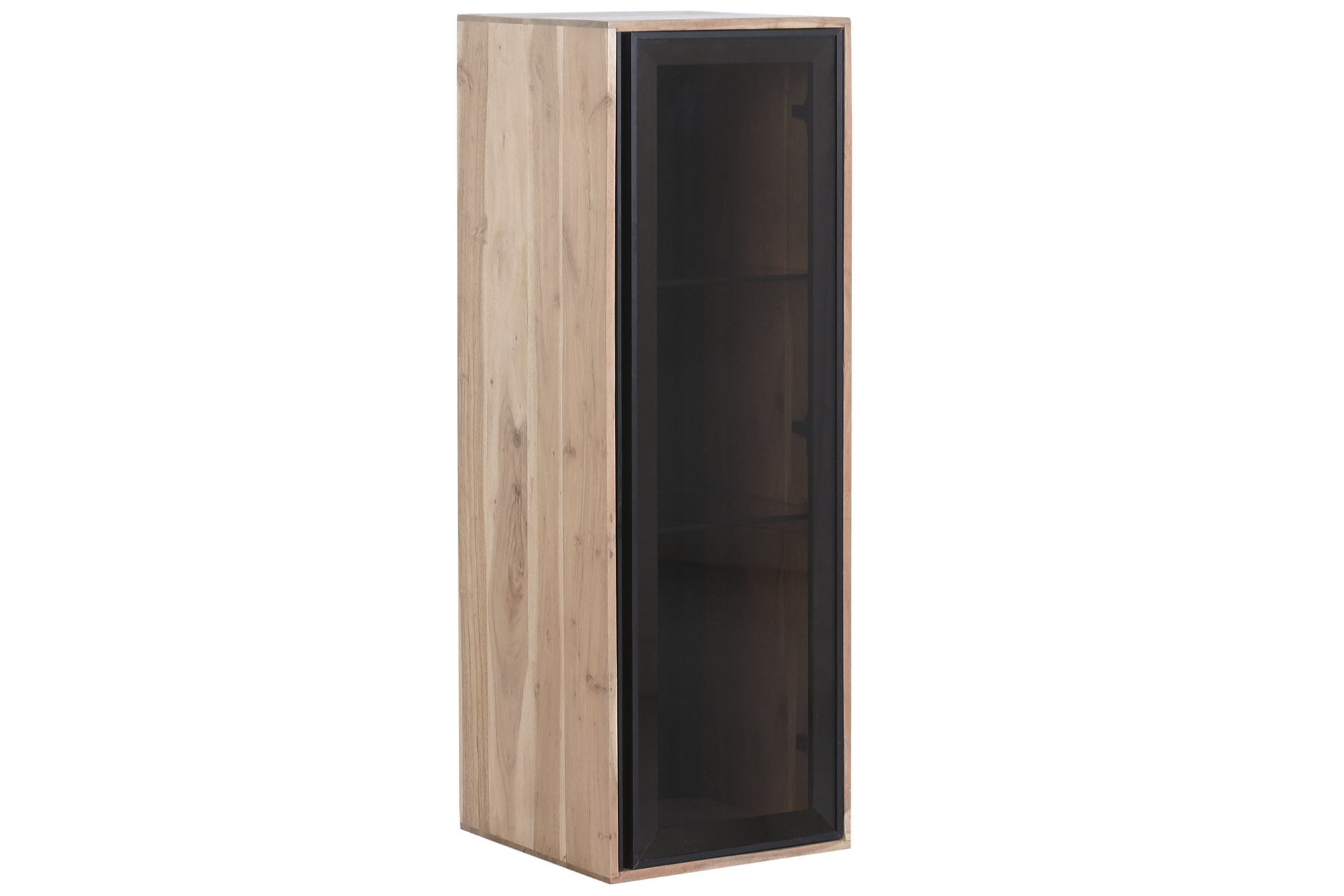 VITRINA ACACIA CRISTAL 40X40X115 CRISTAL NATURAL