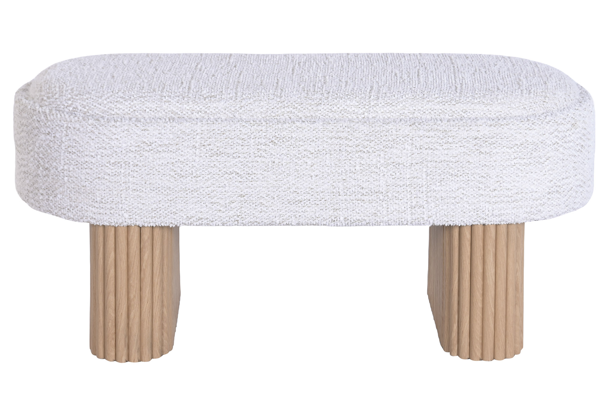 DESCALZADORA CHENILLA MADERA 102X40X47 CON TAPA