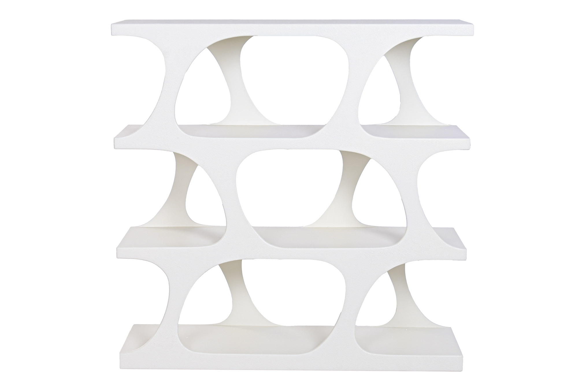 APARADOR MDF 120X34X120 3 ESTANTES CRUDO