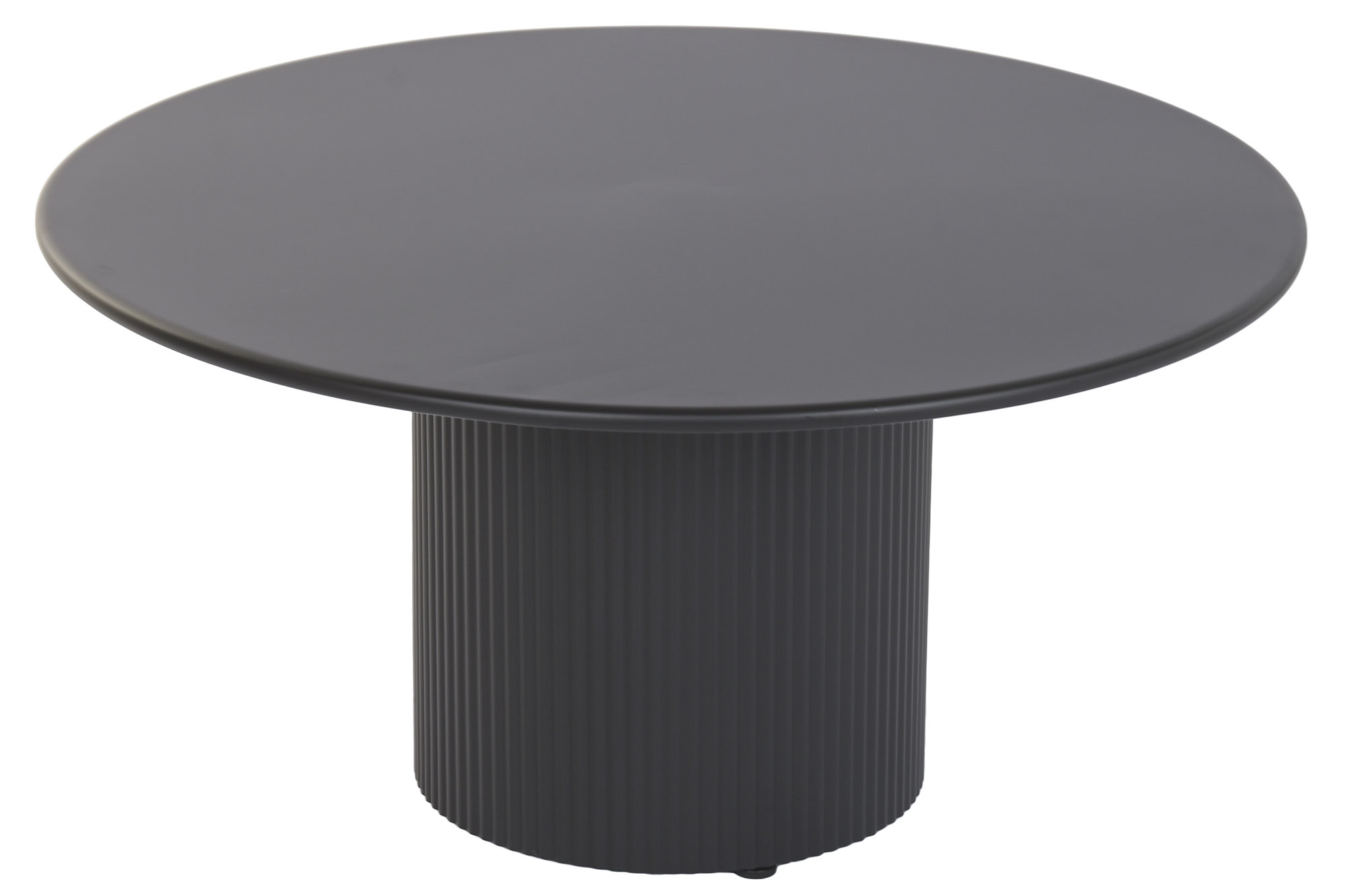 MESA CENTRO METAL 80X80X40 NEGRO