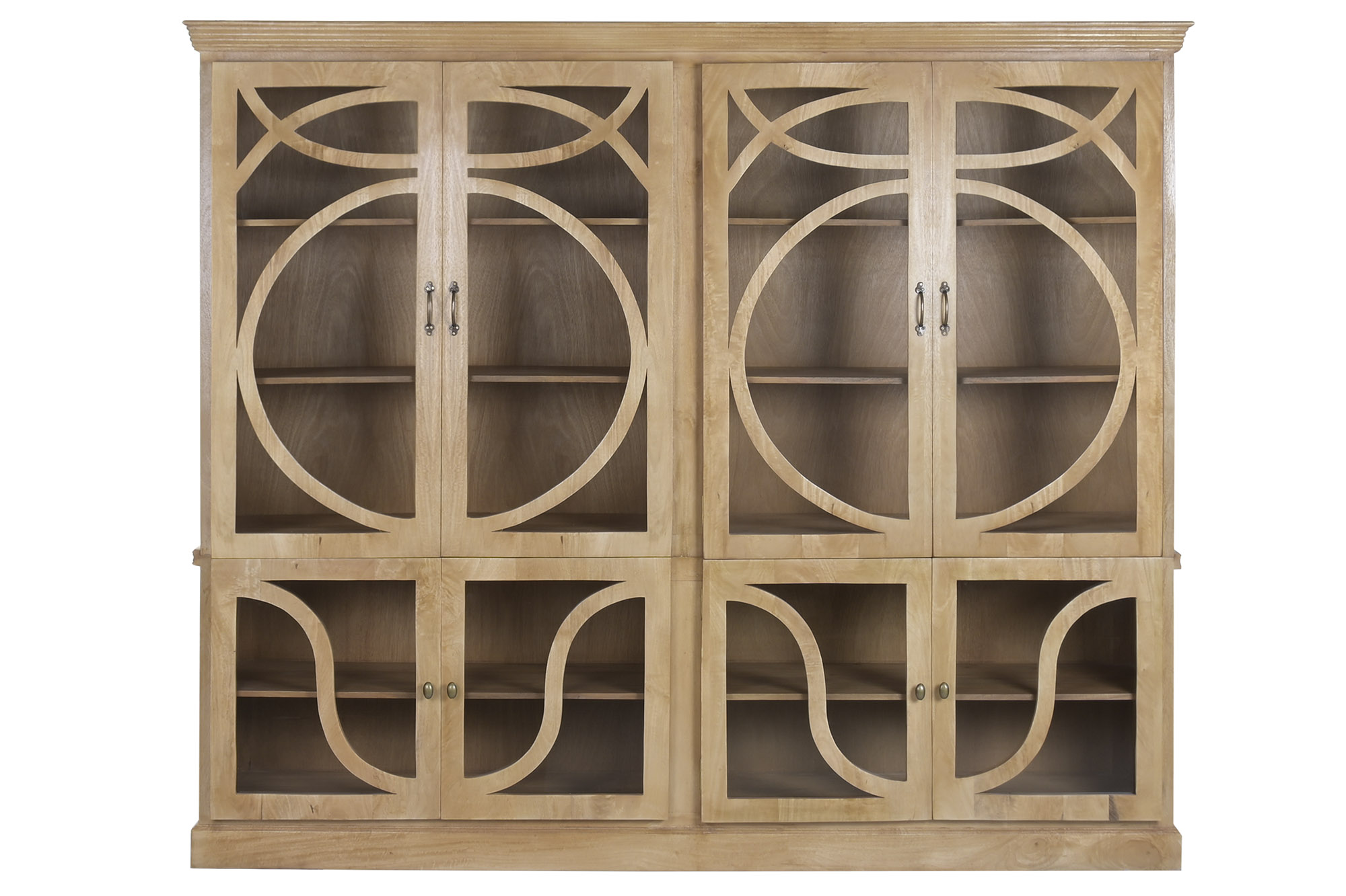 VITRINA MANGO CRISTAL 240X50X205