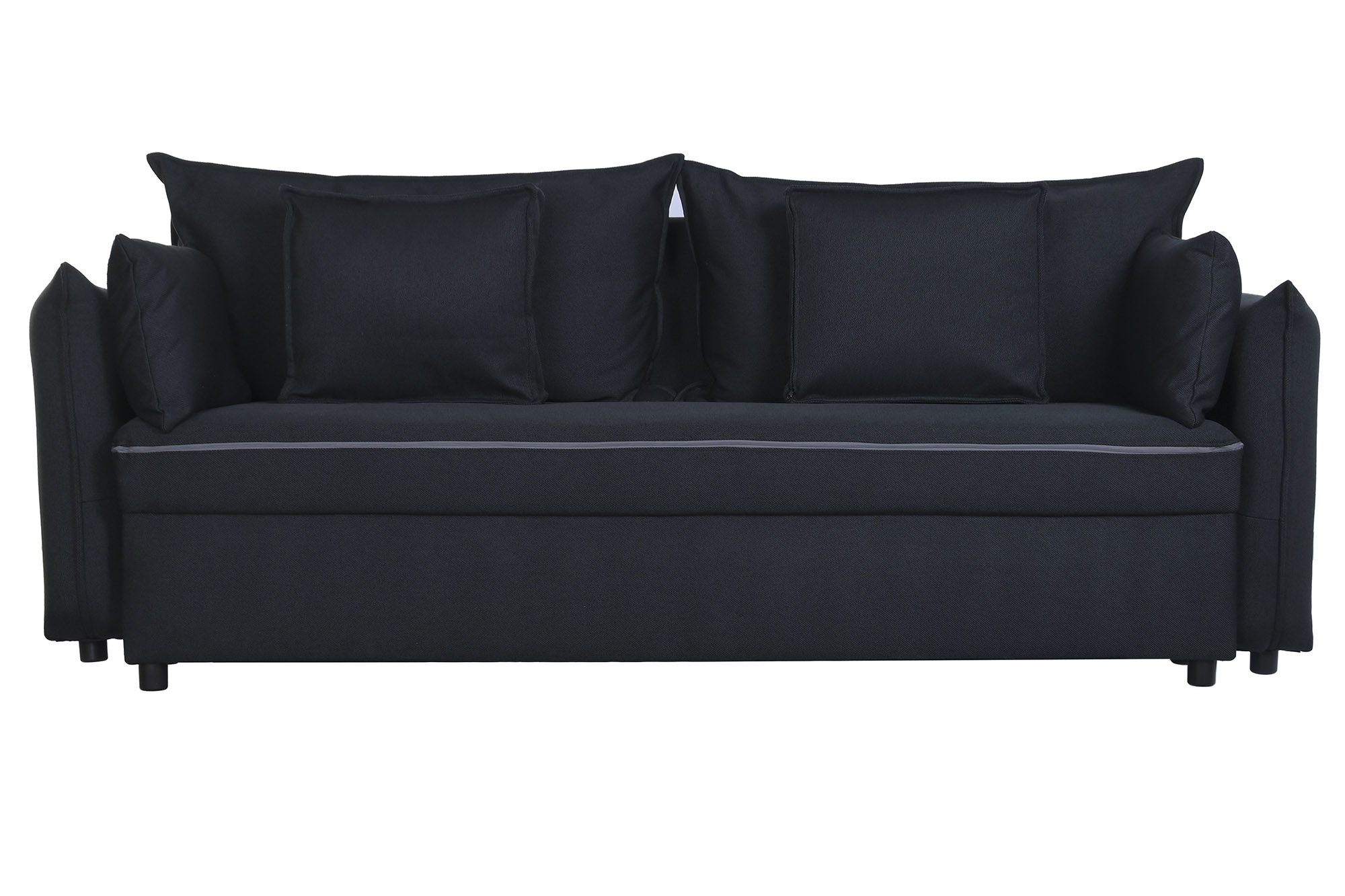 SOFA CAMA POLIESTER MADERA 224X85X95 /205