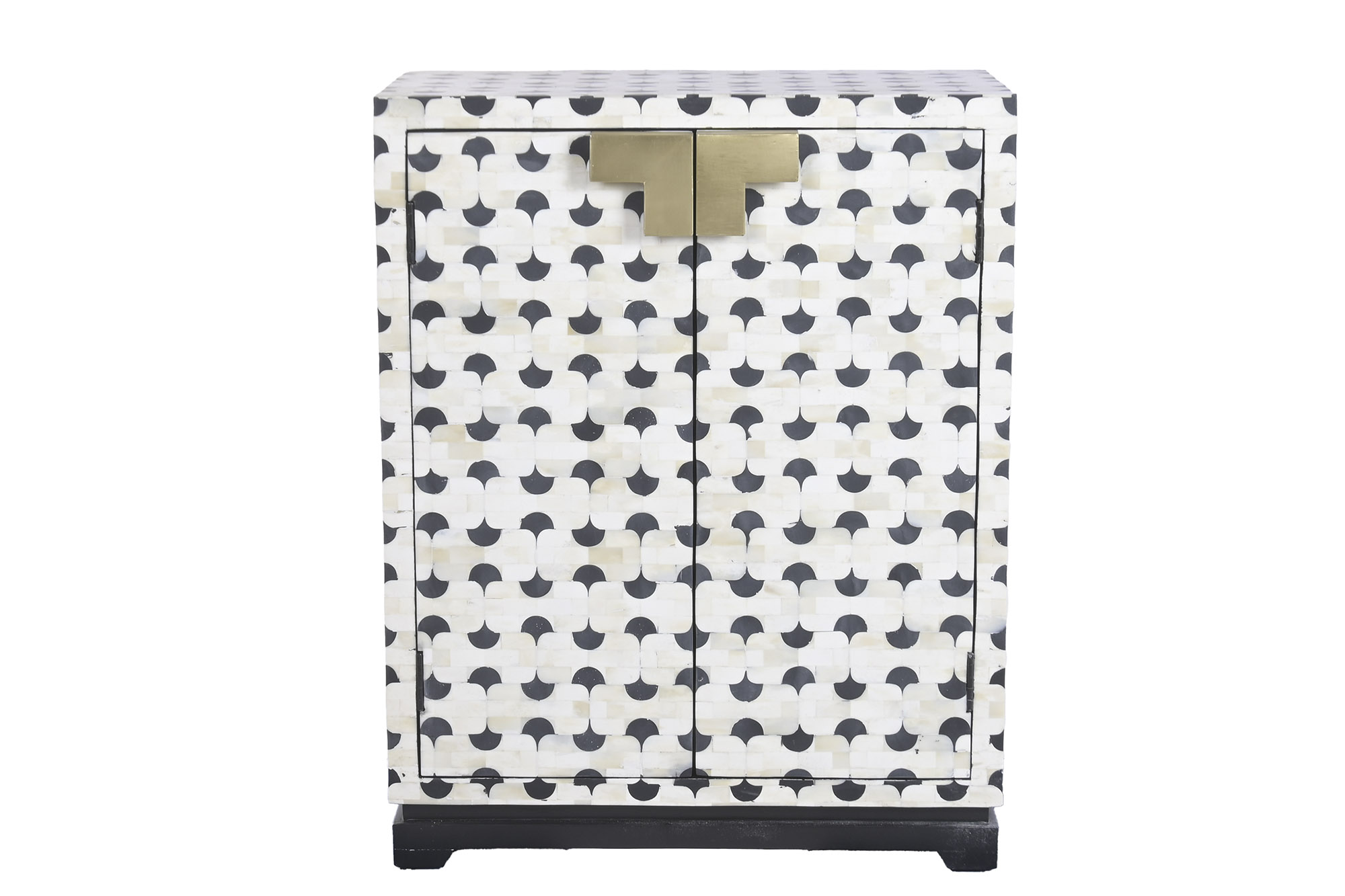 ARMARIO HUESO 80X41X104 TARACEA BICOLOR