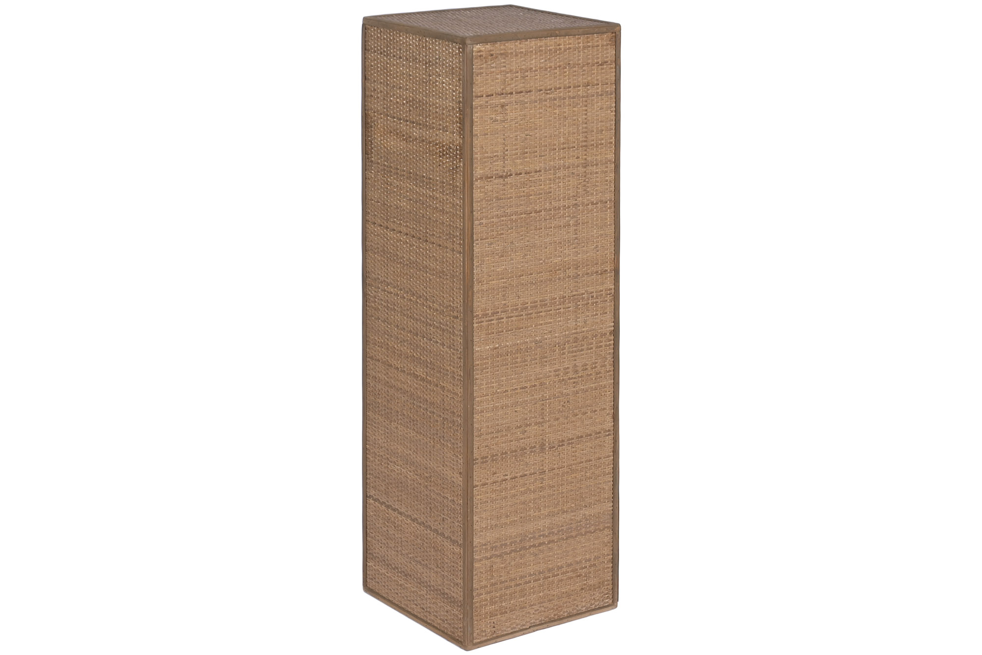 PEDESTAL RESINA MDF 30,5X30,5X100,5 MARRON