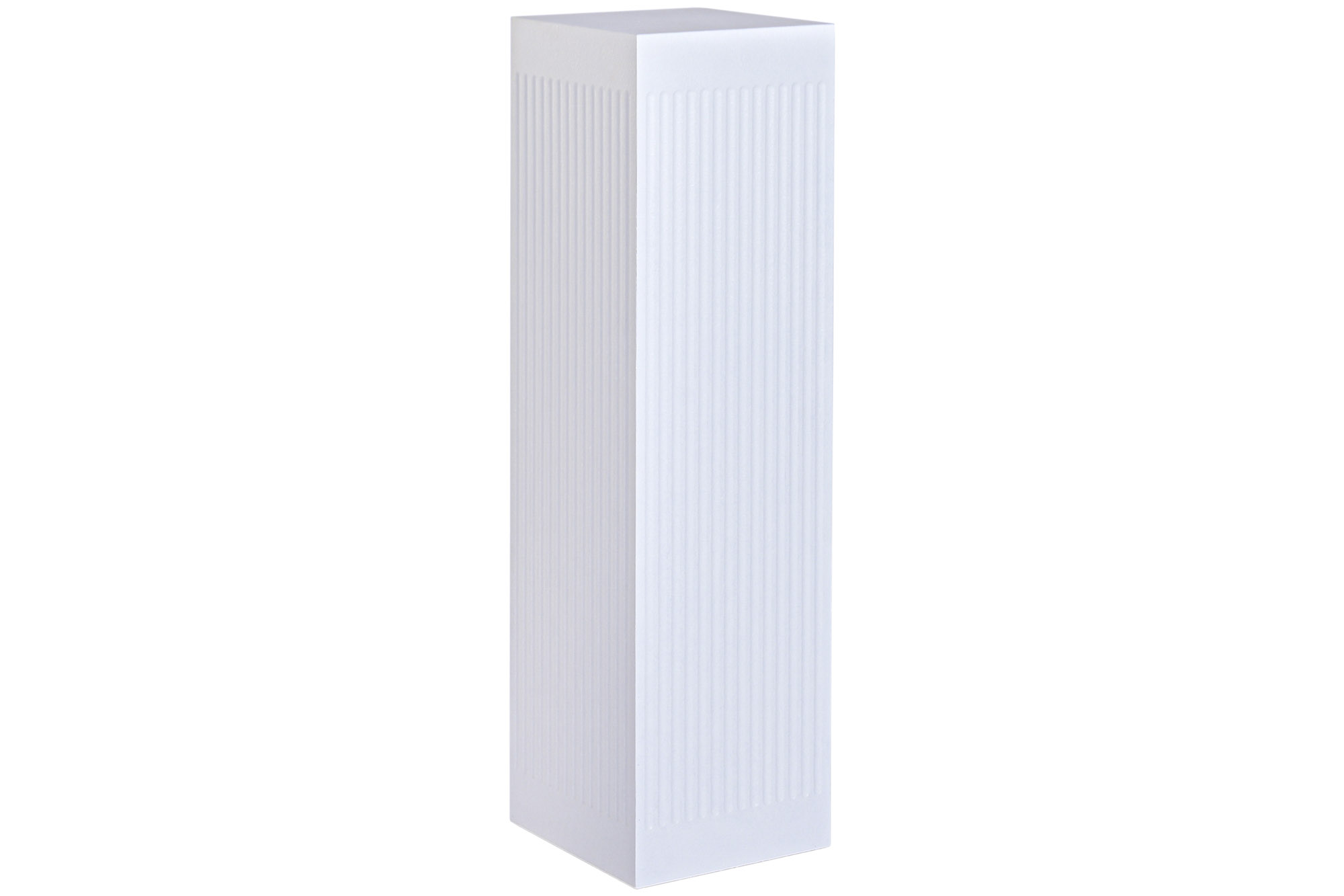 PEDESTAL RESINA 30X30X110 BLANCO